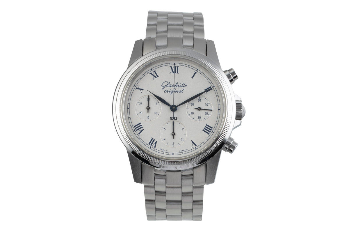 Senator chronograph steel automatic watch 10 66 02 03 04 [ ]