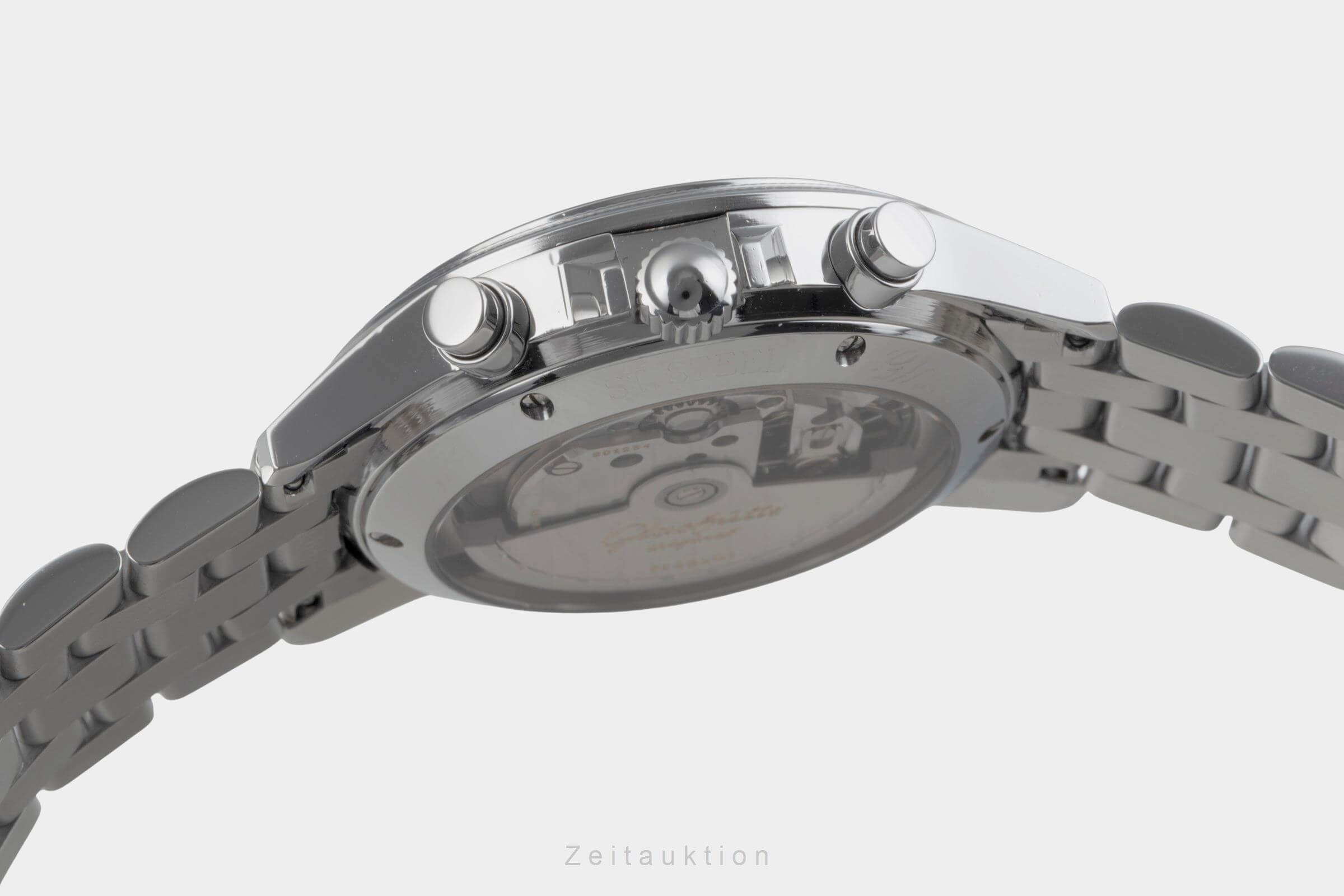 Glashütte Senator cronógrafo acero automático reloj para caballeros 10-66-02-03-04  [2406613]