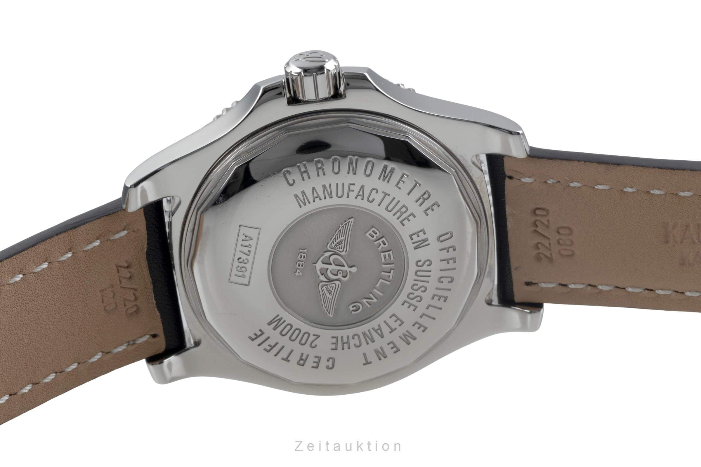 Breitling Superocean acciaio automatismo orologio da uomo A17391 LP: 5150EUR  [2406621]