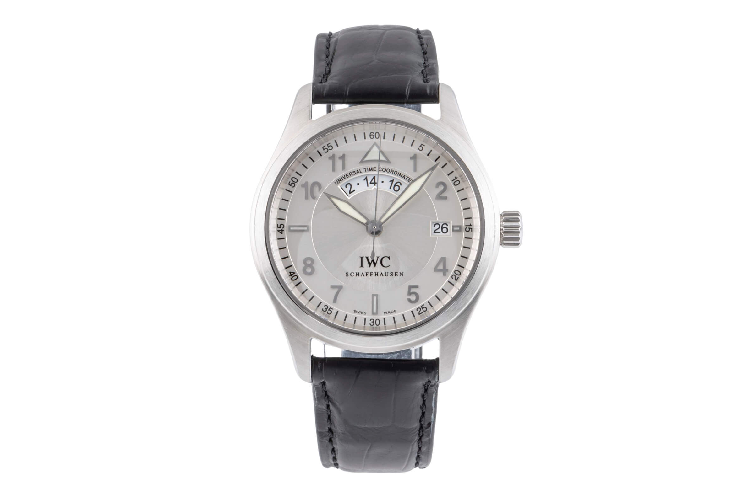 IWC Spitfire acero automático reloj para caballeros IW325108  [2406639]