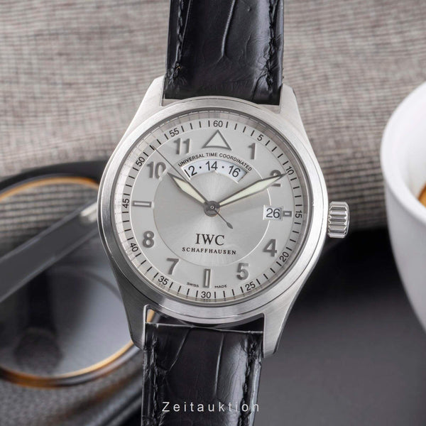 IWC Spitfire acero automático reloj para caballeros IW325108  [2406639]