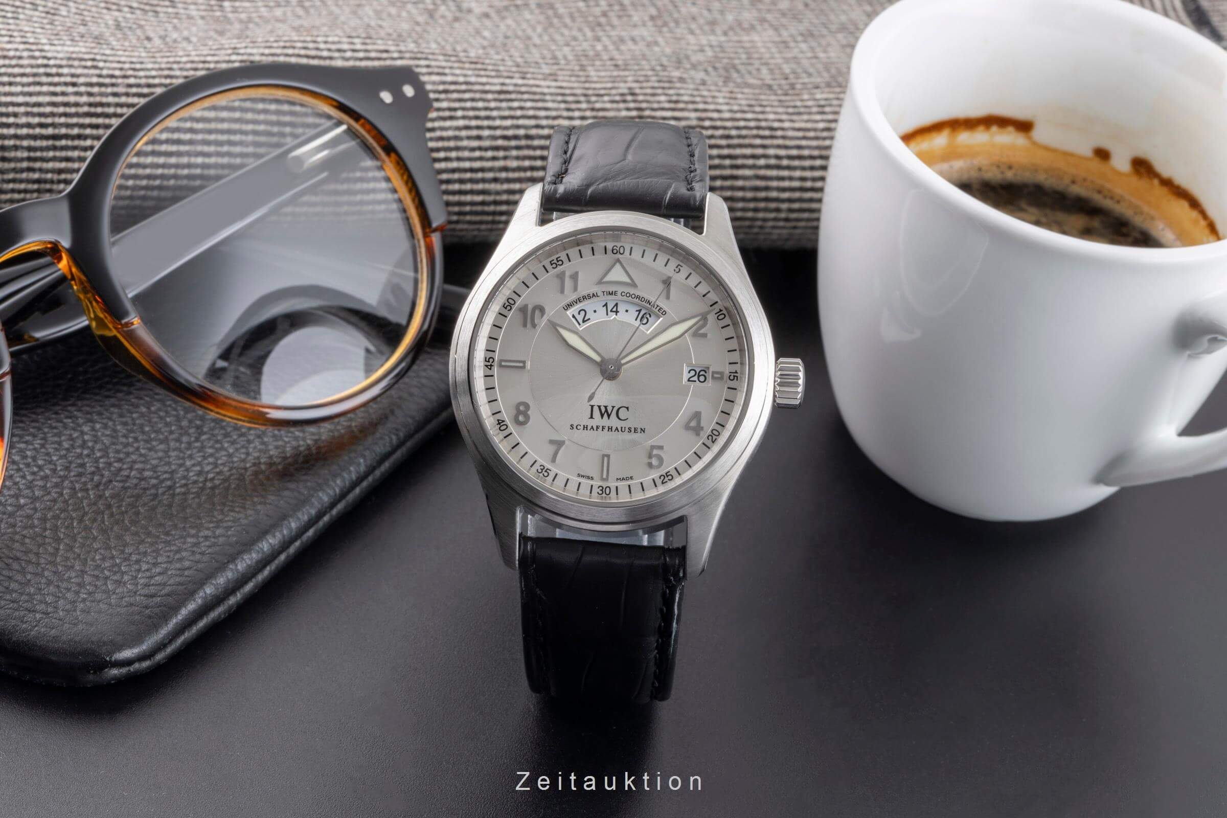 IWC Spitfire acero automático reloj para caballeros IW325108  [2406639]