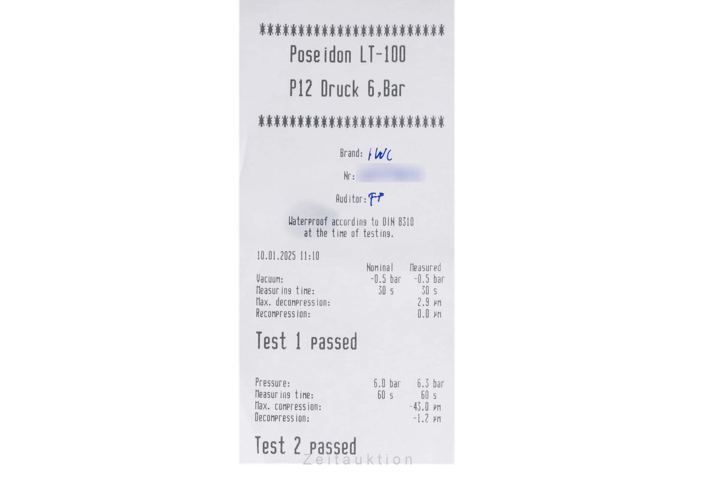 IWC Spitfire acero automático reloj para caballeros IW325108  [2406639]