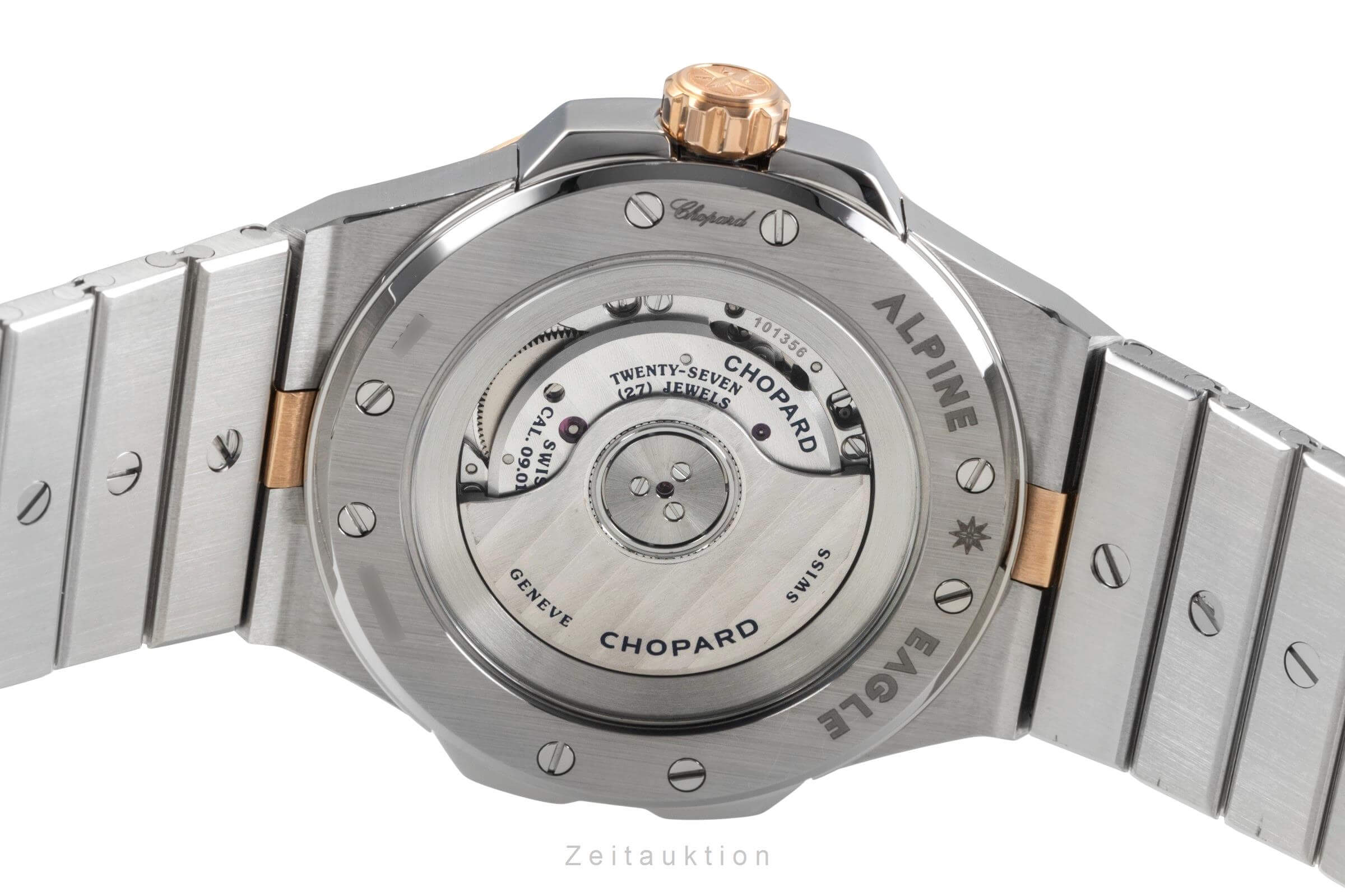 Chopard Alpine Eagle acero / oro automático reloj para caballeros 298601-6001 LP: 20400EUR  [2406665]