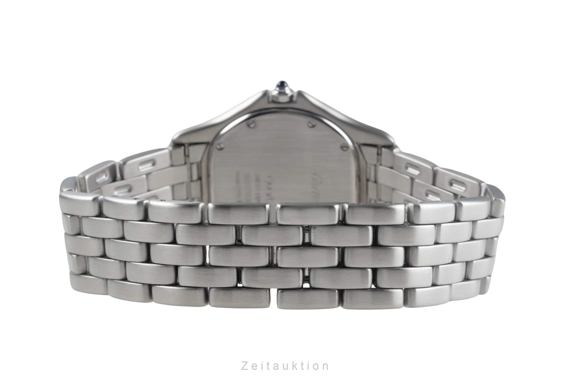 Cartier Cougar steel quartz men's watch W25013B9  [2406682]