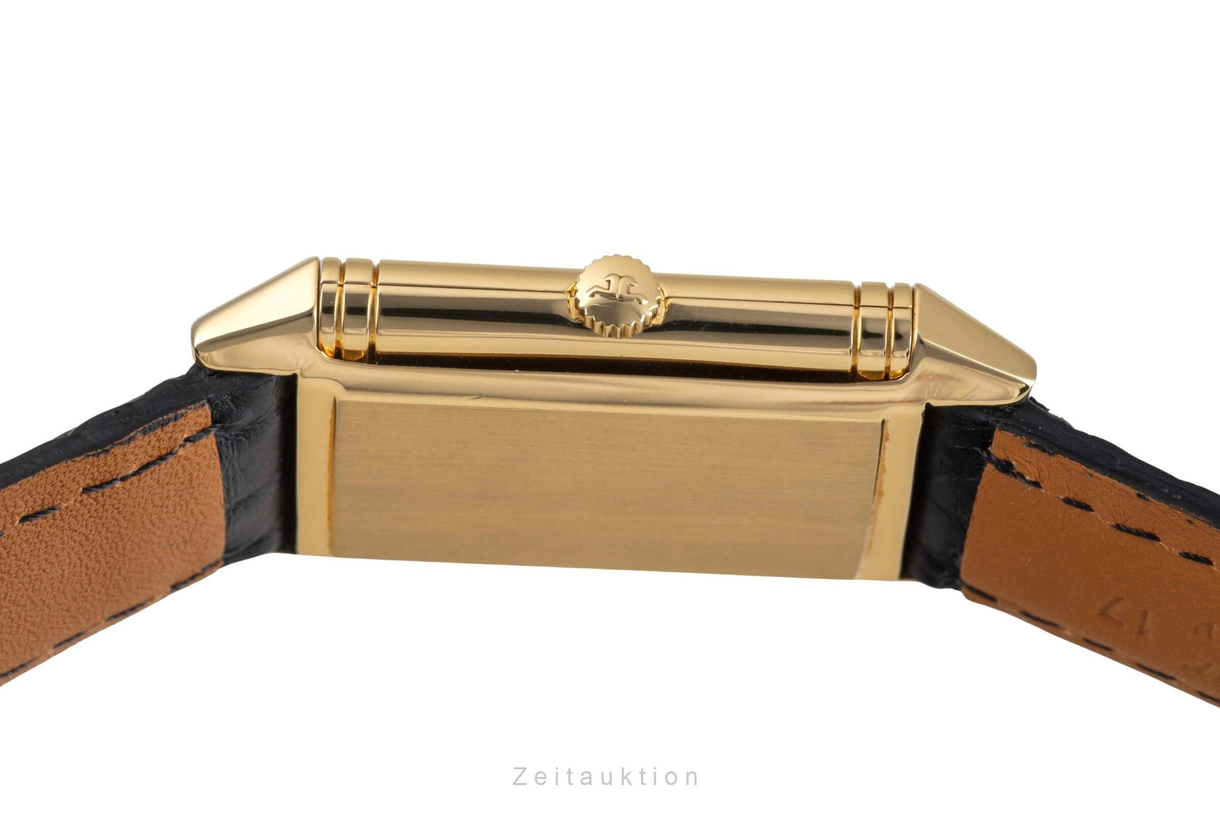 Jaeger LeCoultre Reverso 18K (0,750) Gold Handaufzug Herrenuhr Ref. 6184.21 [2406683]