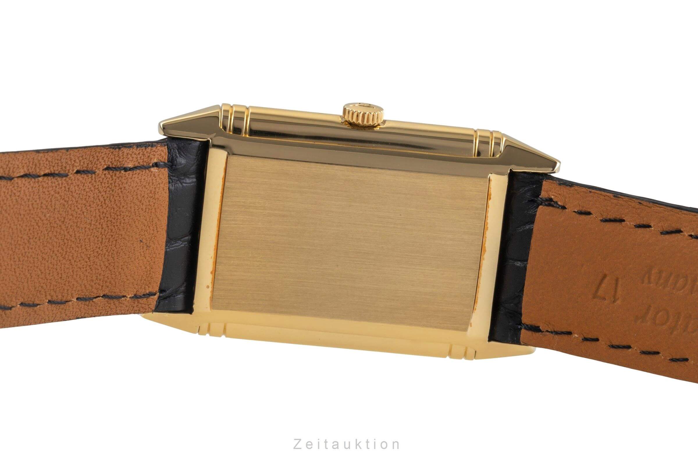 Jaeger LeCoultre Reverso 18K (0,750) Gold Handaufzug Herrenuhr Ref. 6184.21 [2406683]