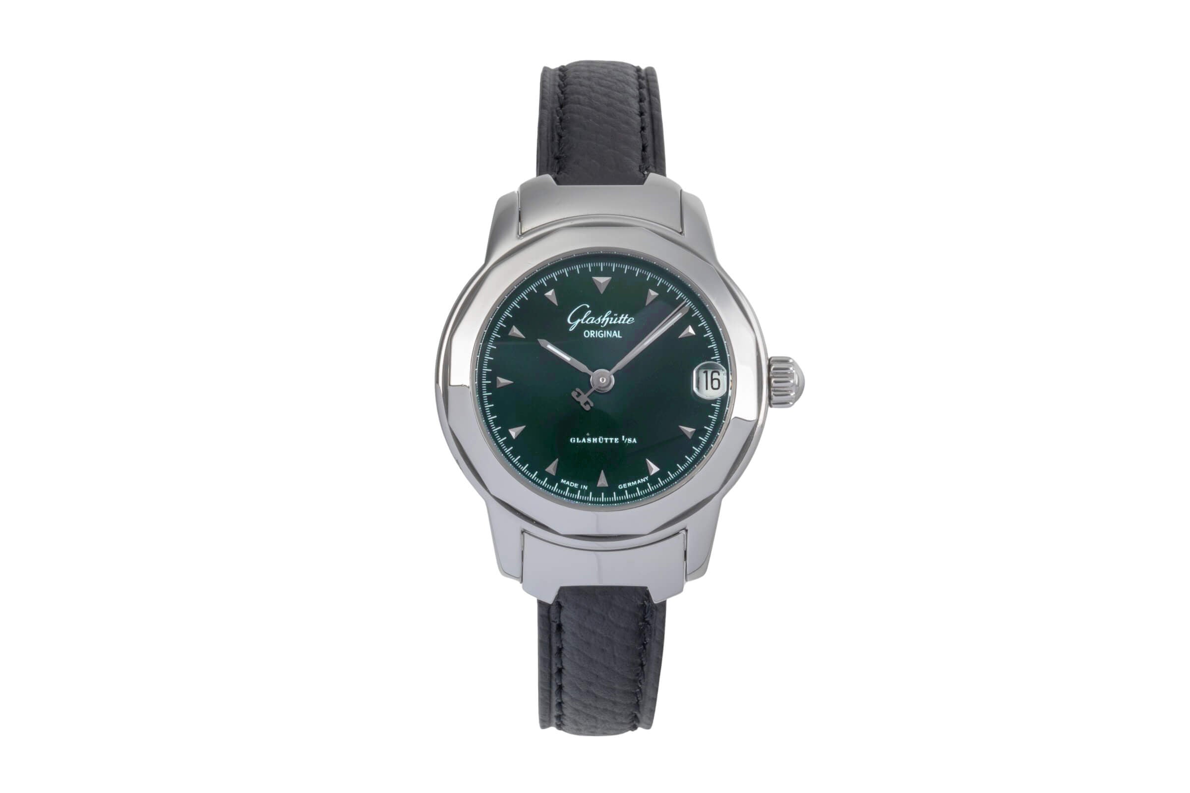 Glashütte Lady Sport acier automatique montre pour femmes 10-33-42-41-04  [2406692]