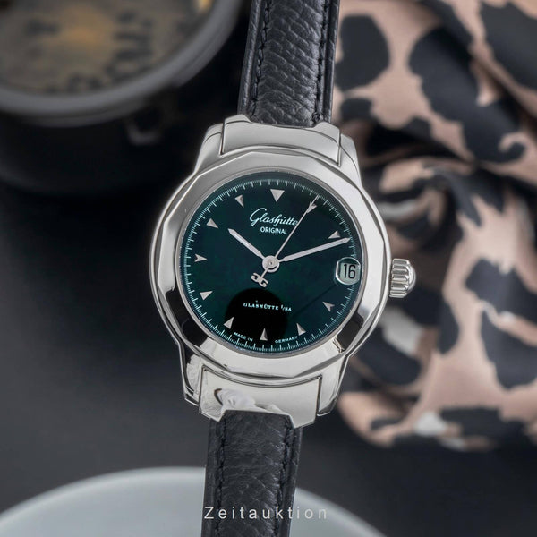 Glashütte Lady Sport acier automatique montre pour femmes 10-33-42-41-04  [2406692]