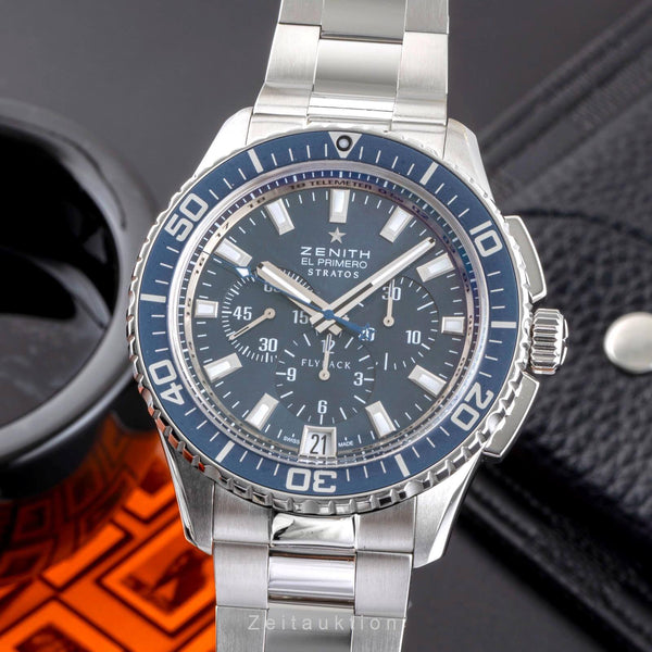 Zenith El Primero cronografo acciaio automatismo orologio da uomo 03.2067.405/51.M2060  [2406693]