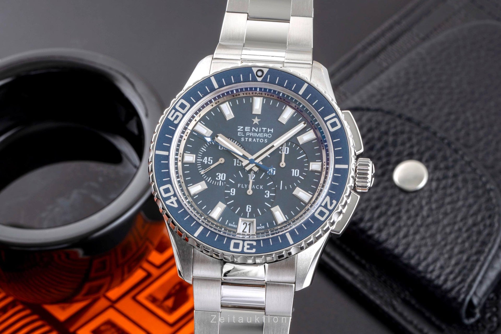 El Primero chronograph steel automatic watch 03.2067.405 51.M2060 [ ]