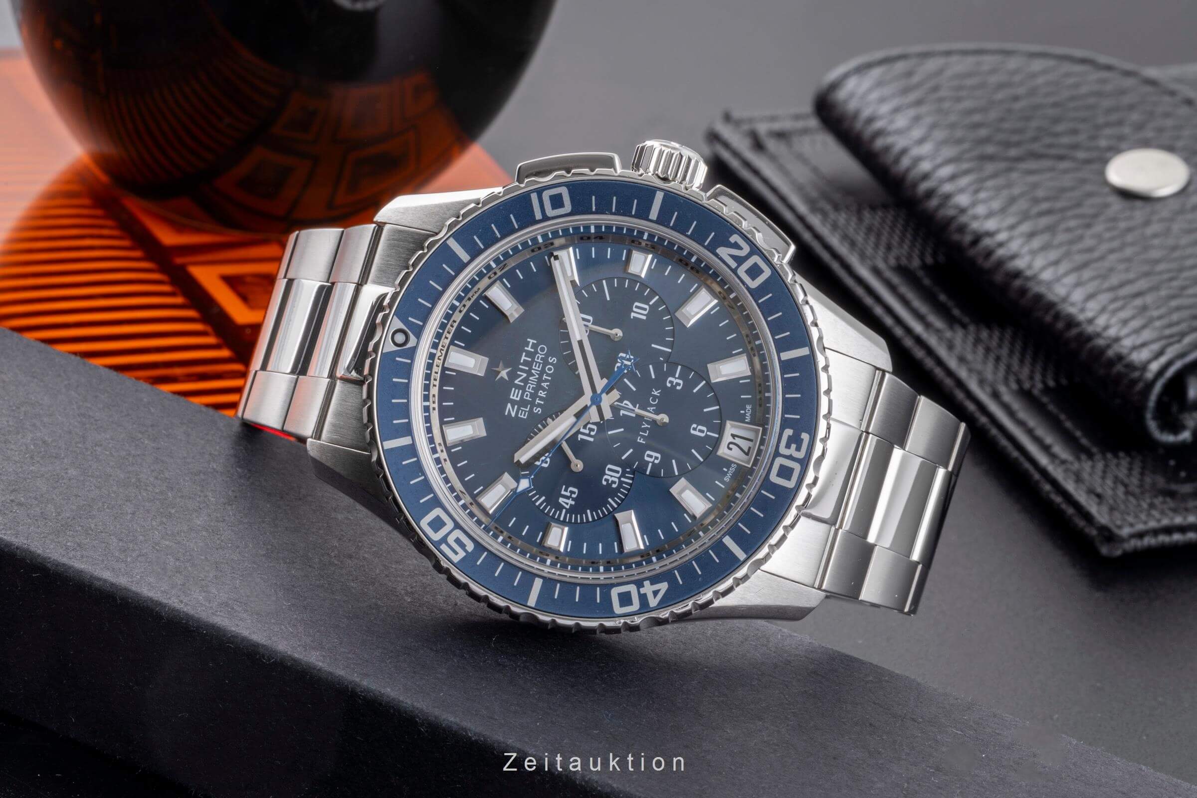 Zenith El Primero cronografo acciaio automatismo orologio da uomo 03.2067.405/51.M2060  [2406693]