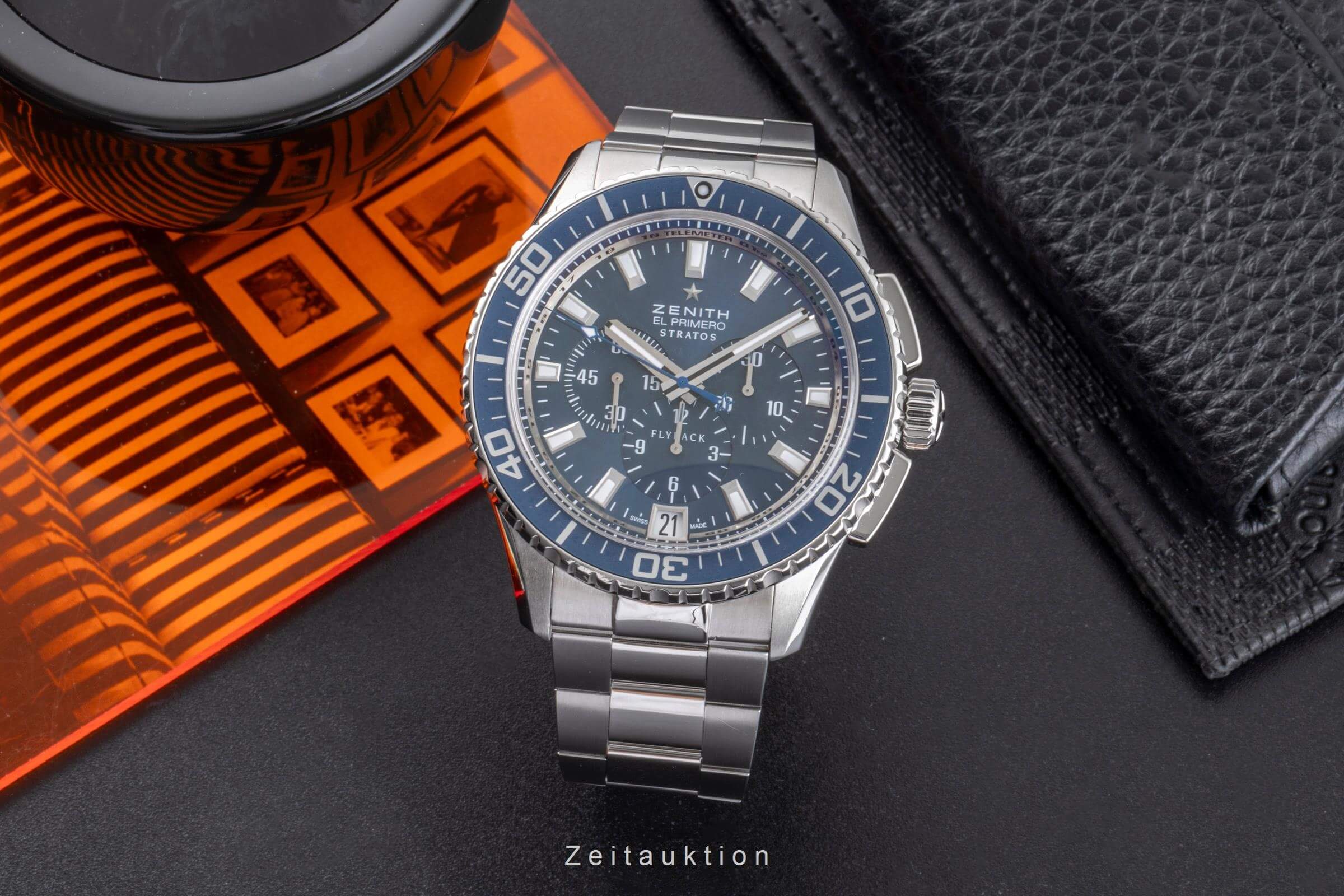 Zenith El Primero cronografo acciaio automatismo orologio da uomo 03.2067.405/51.M2060  [2406693]