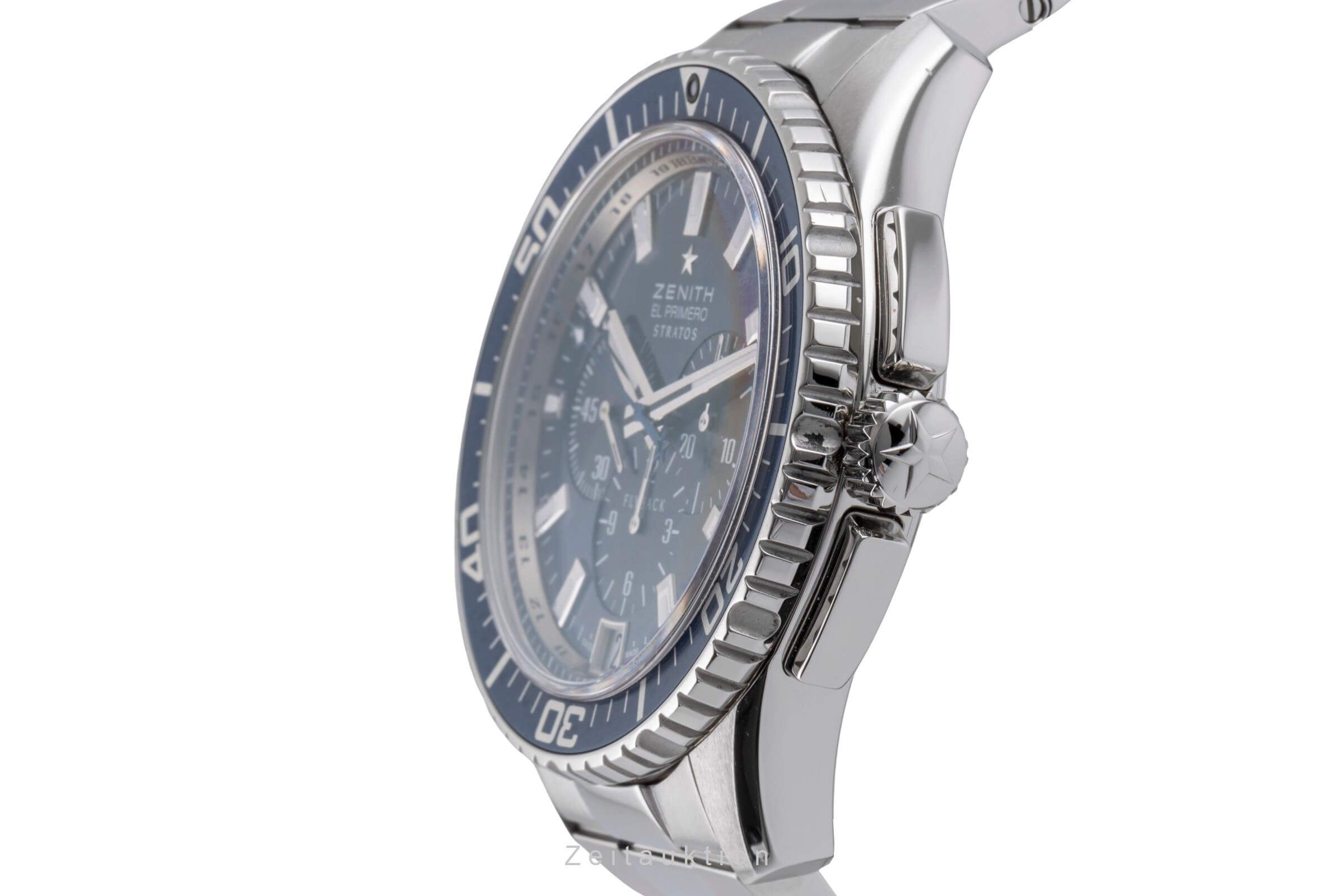 Zenith El Primero cronografo acciaio automatismo orologio da uomo 03.2067.405/51.M2060  [2406693]