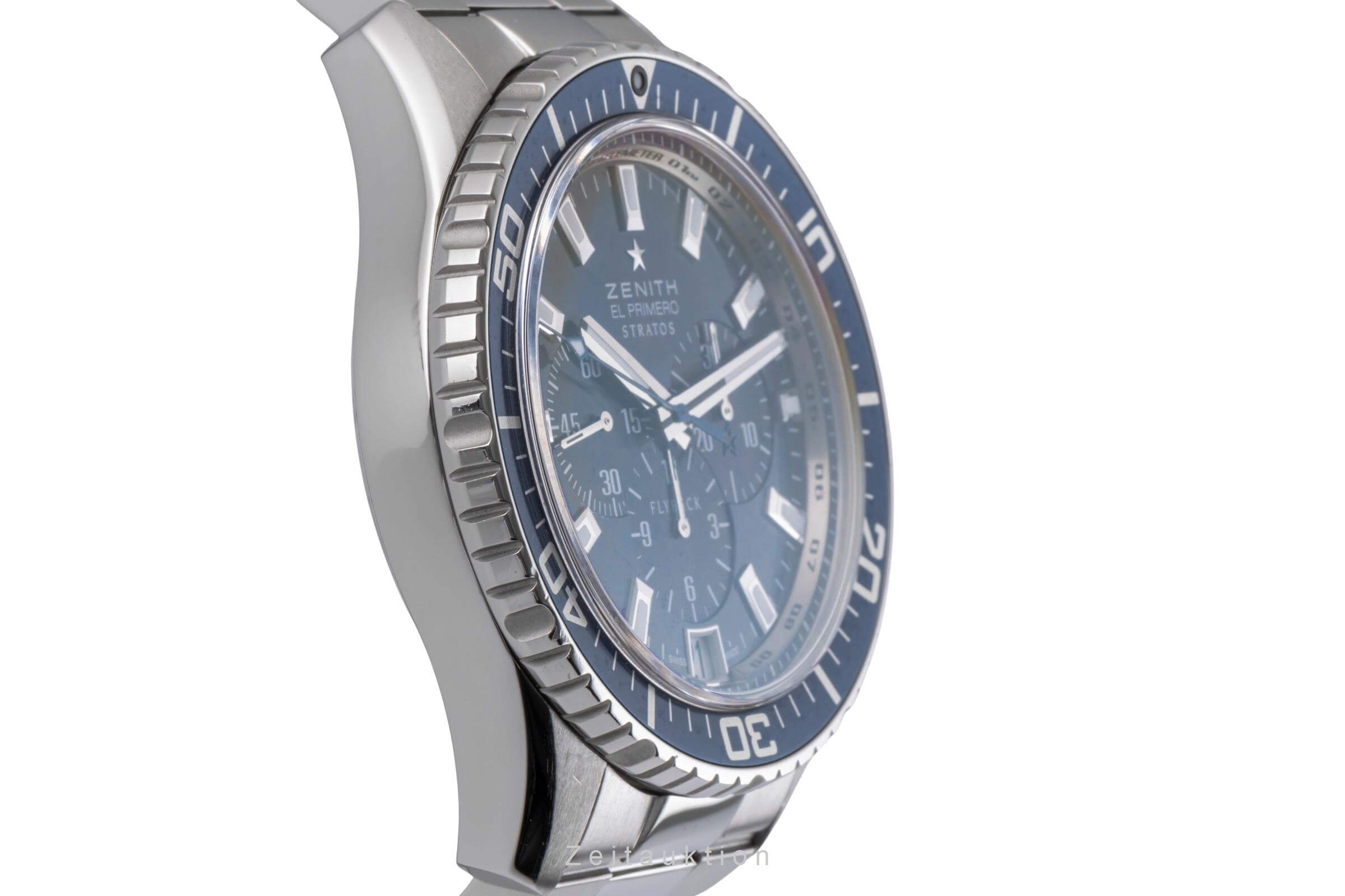 Zenith El Primero cronografo acciaio automatismo orologio da uomo 03.2067.405/51.M2060  [2406693]