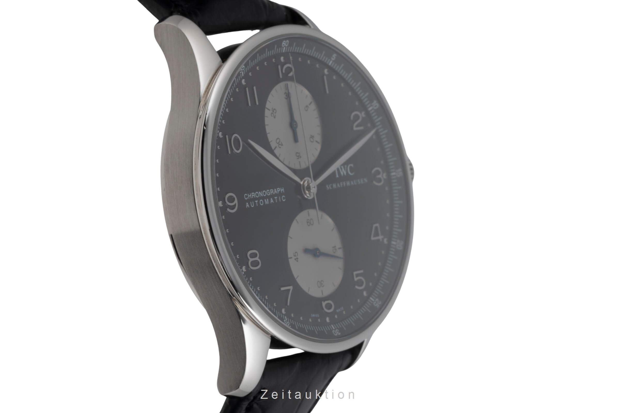 IWC Portugieser chronograph steel automatic men's watch IW371404 LP: 9100EUR  [2500003]