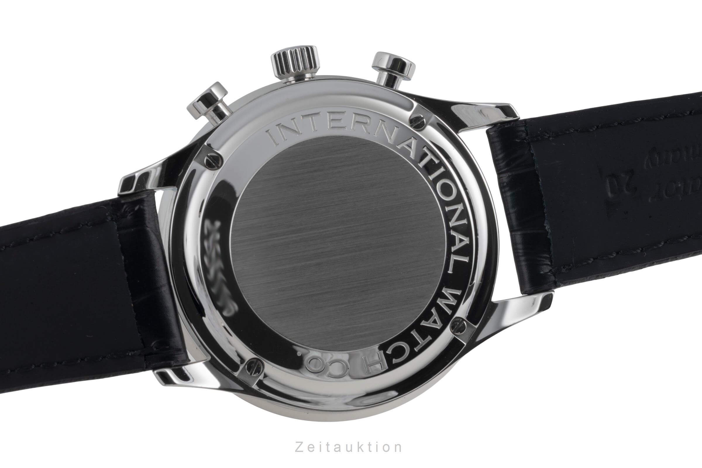 IWC Portugieser chronograph steel automatic men's watch IW371404 LP: 9100EUR  [2500003]