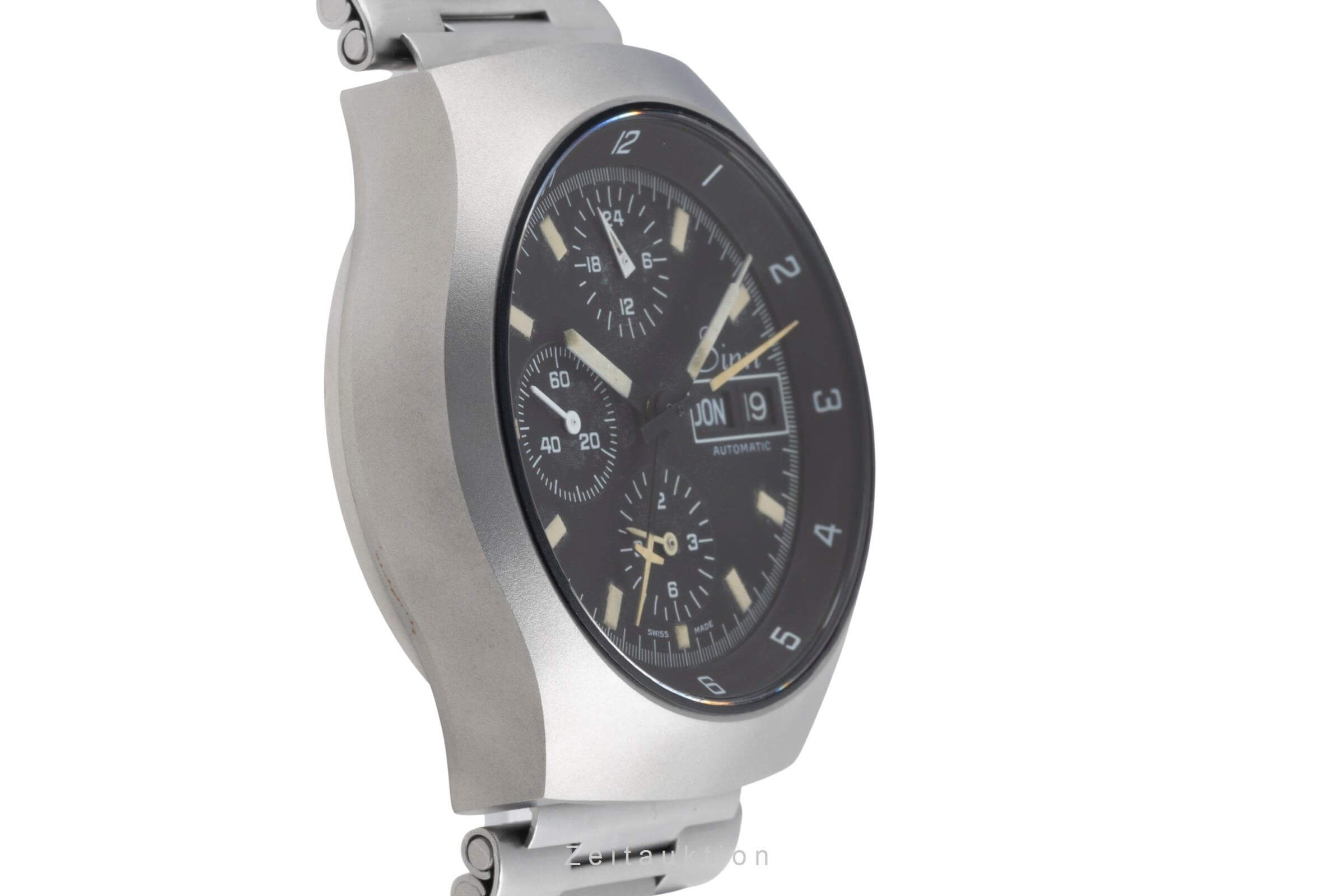 SINN 157 Chronograph Day Date Stahl Automatik Herrenuhr Vintage Ref. 157 [2500017]