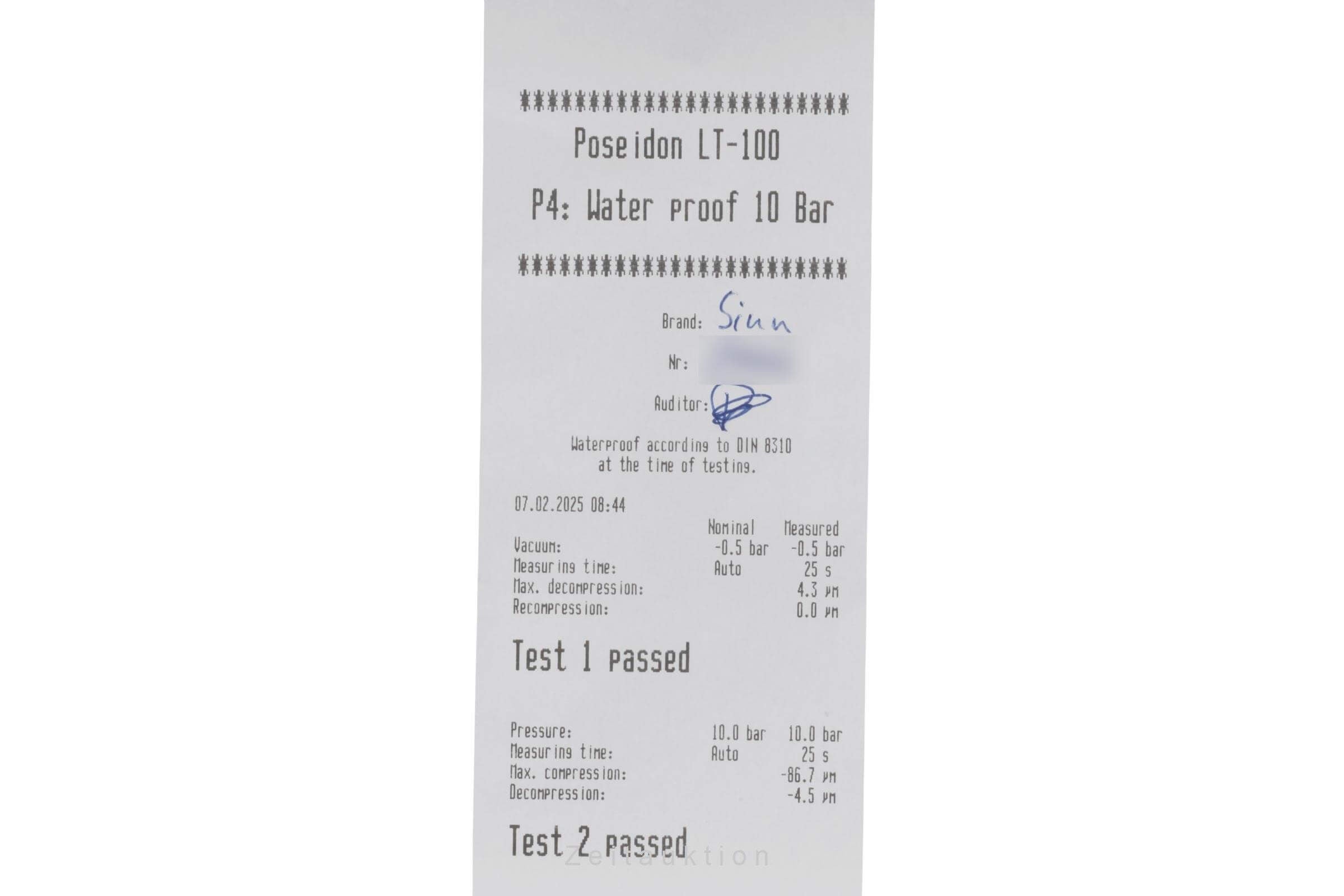 SINN 157 Chronograph Day Date Stahl Automatik Herrenuhr Vintage Ref. 157 [2500017]