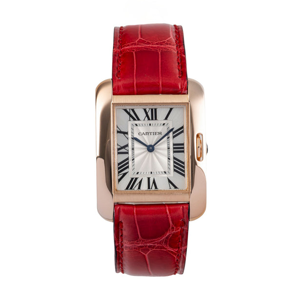 Cartier Tank oro 18 ct quarzo orologio da donna W5310042  [2500021]