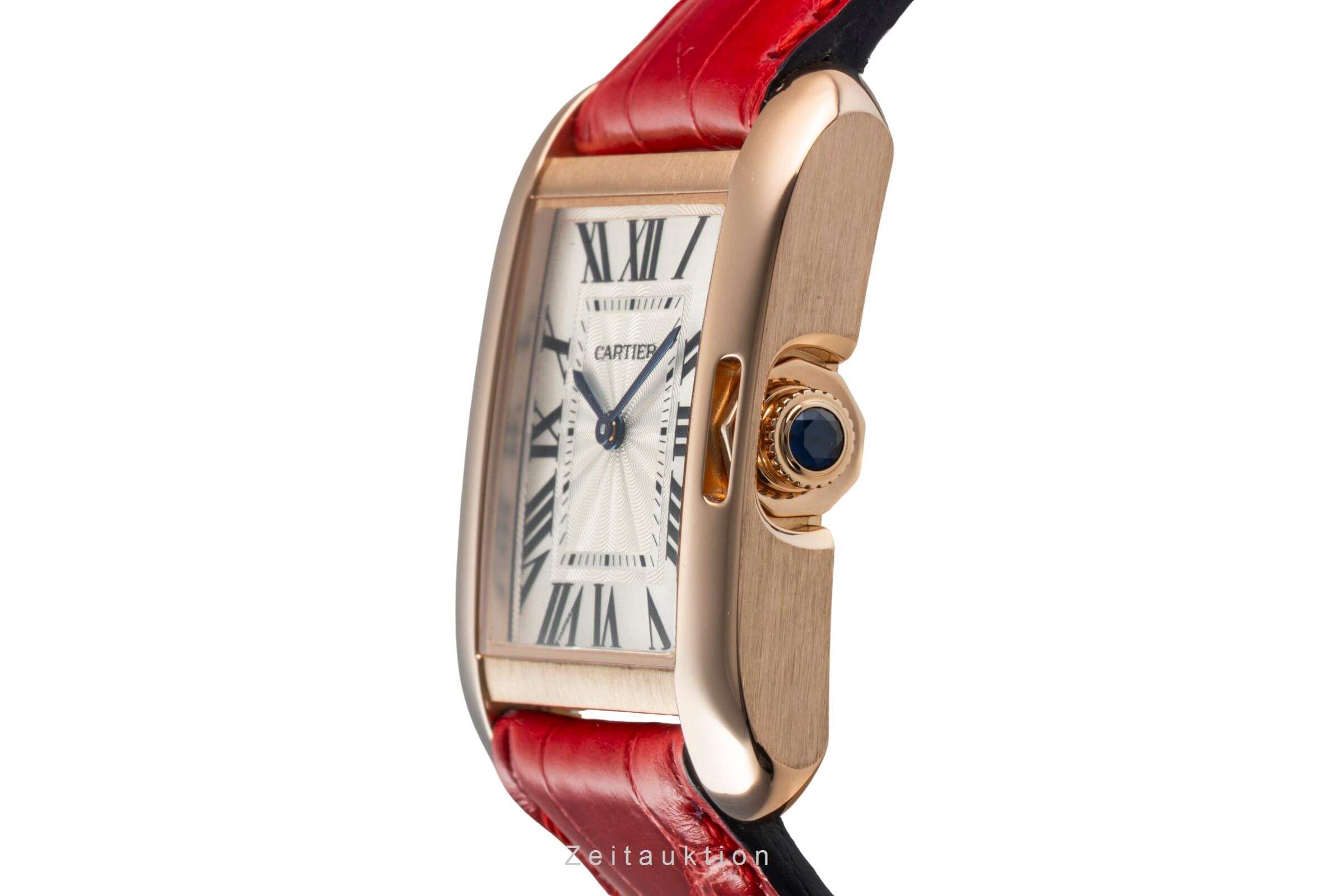Cartier Tank oro 18 ct quarzo orologio da donna W5310042  [2500021]