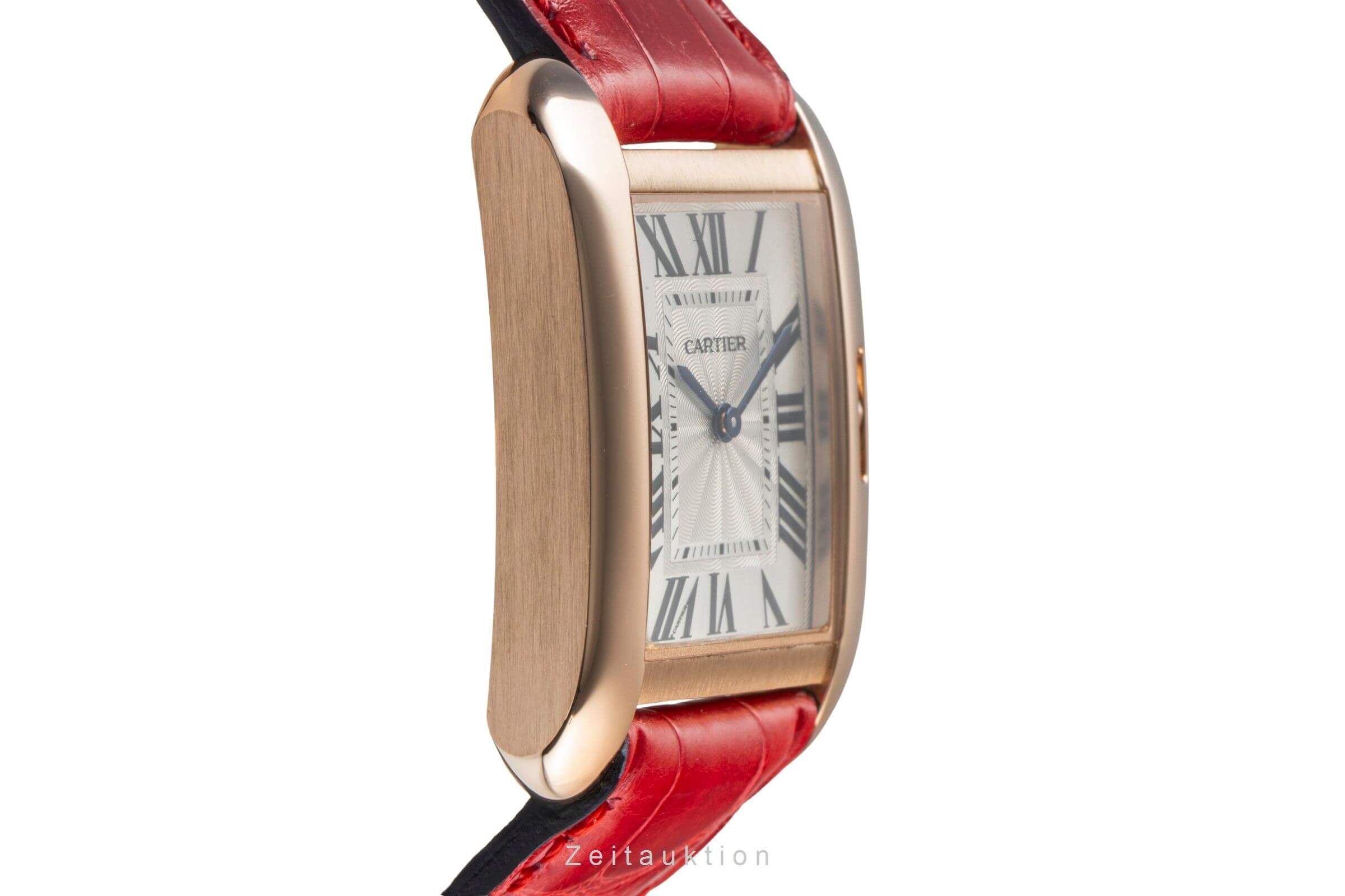 Cartier Tank oro 18 ct quarzo orologio da donna W5310042  [2500021]