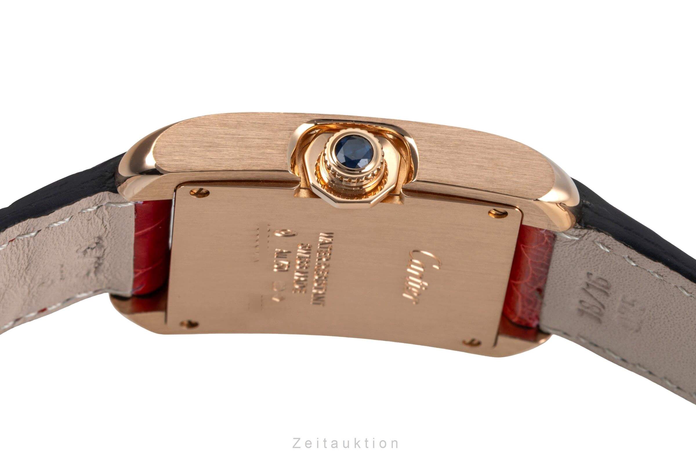 Cartier Tank oro 18 ct quarzo orologio da donna W5310042  [2500021]