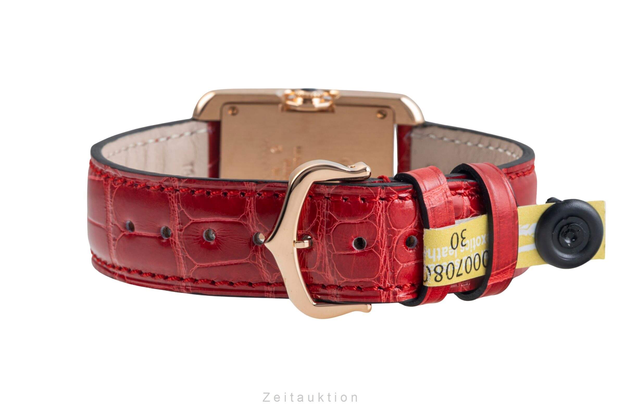 Cartier Tank oro 18 ct quarzo orologio da donna W5310042  [2500021]