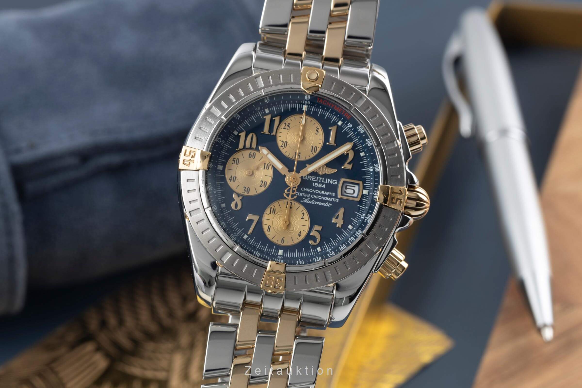 Breitling Chronomat Evolution Chronograph Stahl / Gold Automatik Ref. B13356 [2500047]