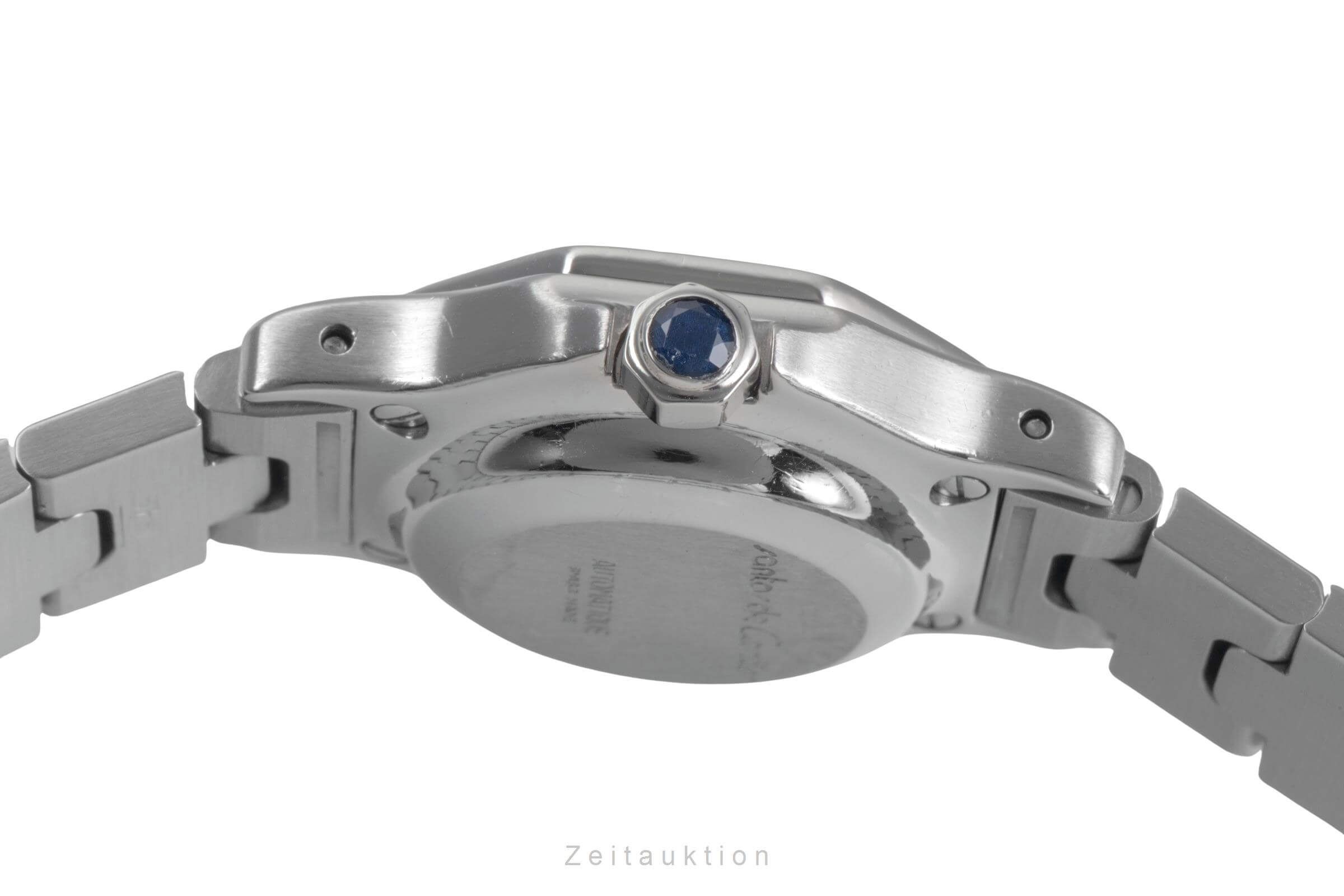 Cartier Santos steel automatic women's watch 0906  [2500050]