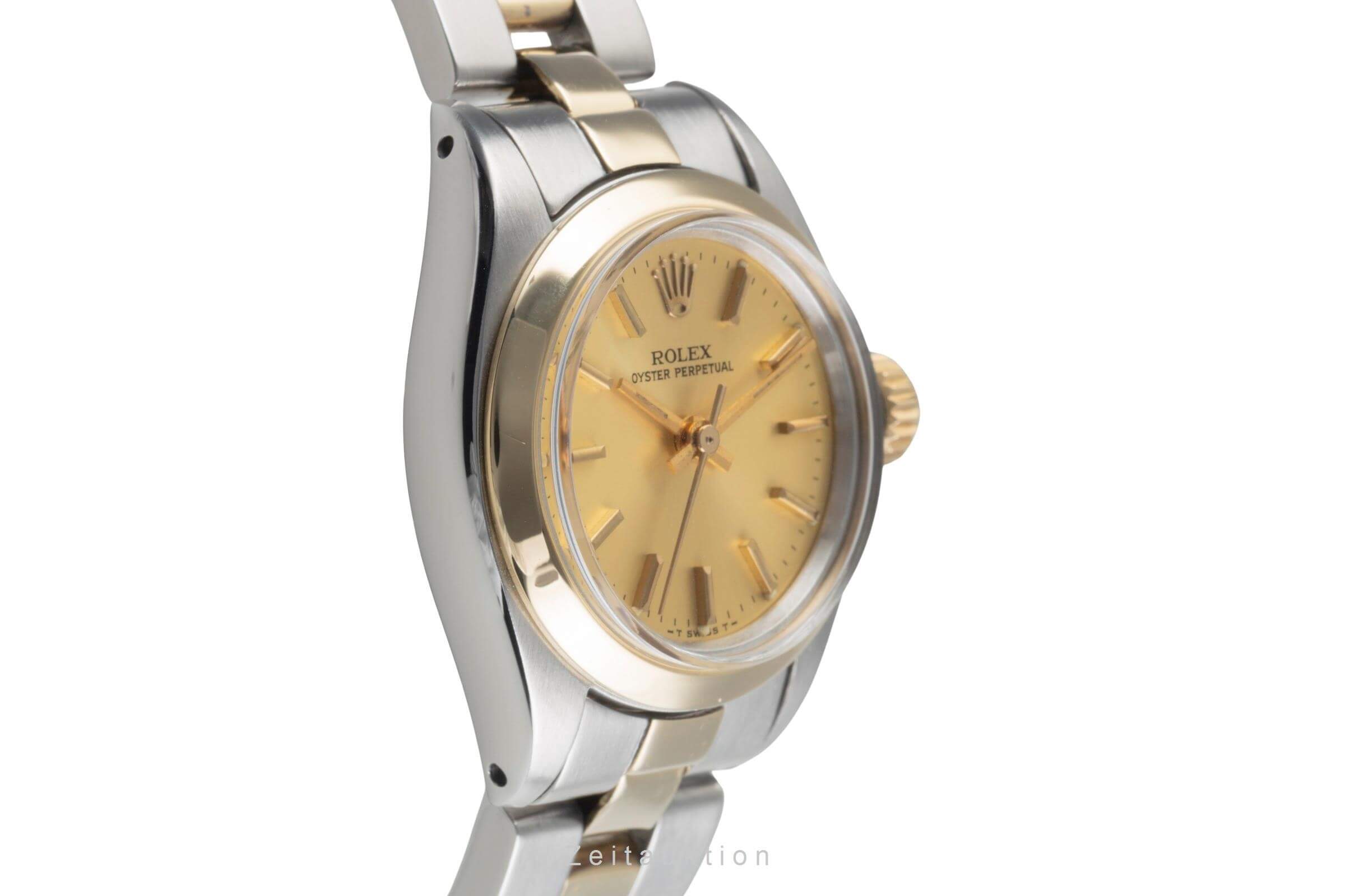 Rolex Oyster Perpetual acero / oro automático reloj para damas  6718 Vintage  [2500056]