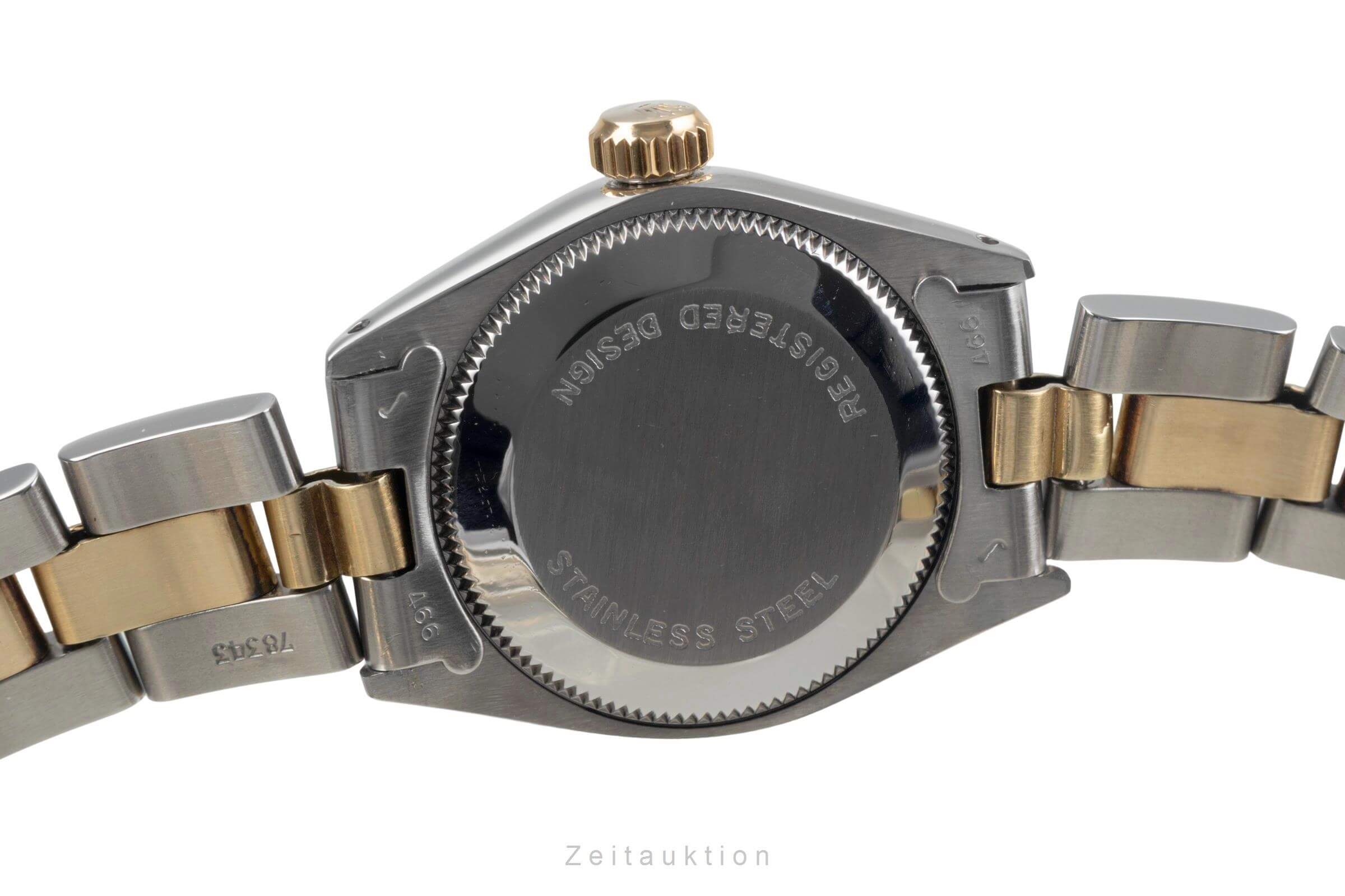 Rolex Oyster Perpetual acero / oro automático reloj para damas  6718 Vintage  [2500056]