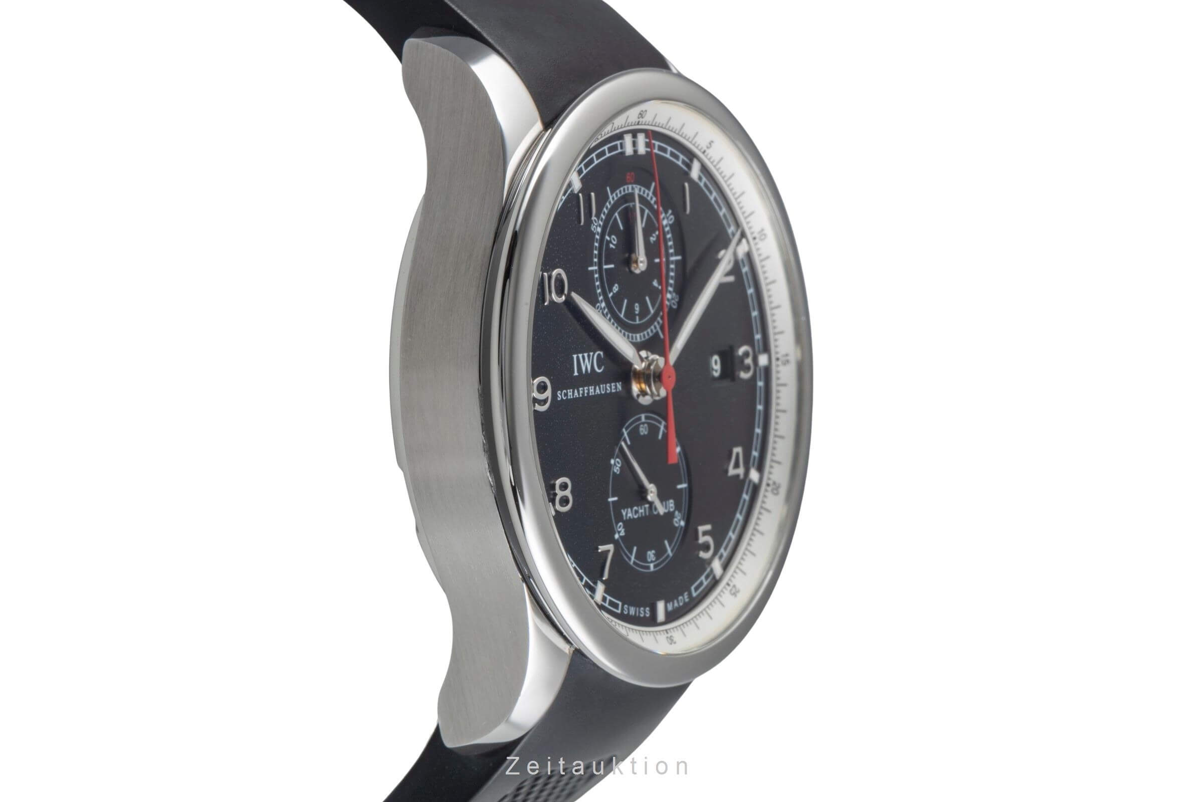 IWC Portugieser cronografo acciaio automatismo orologio da uomo IW390210 LP: 12900EUR  [2500063]