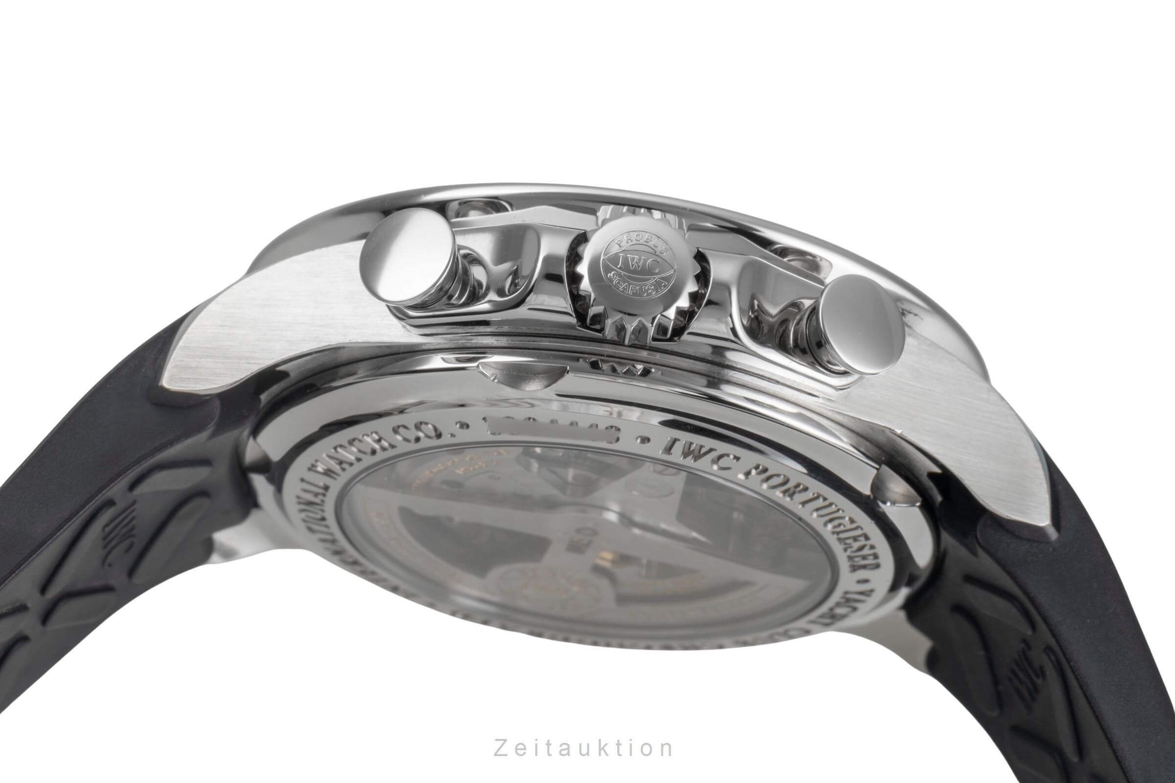 IWC Portugieser cronografo acciaio automatismo orologio da uomo IW390210 LP: 12900EUR  [2500063]