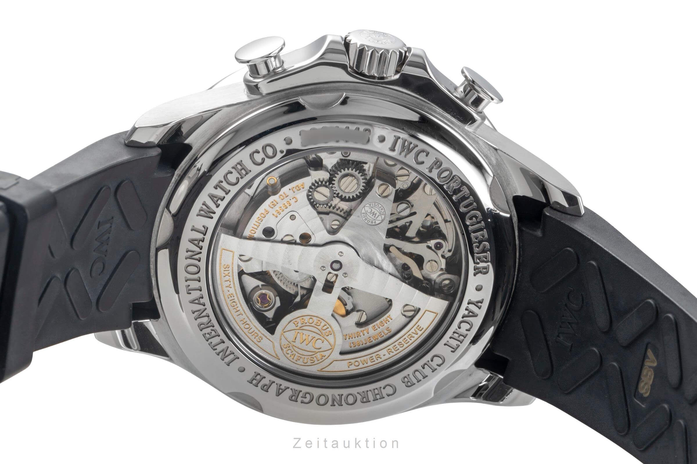 IWC Portugieser cronografo acciaio automatismo orologio da uomo IW390210 LP: 12900EUR  [2500063]