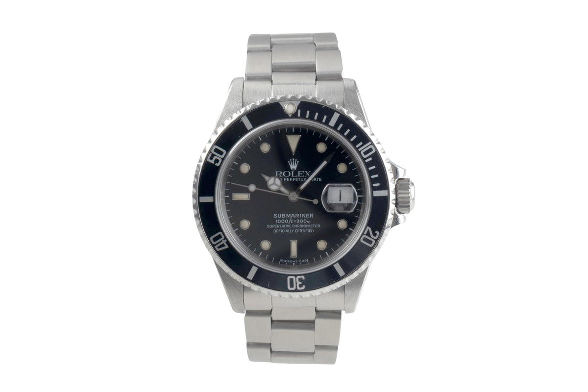 Rolex Submariner steel automatic men's watch 16610  [2500089]