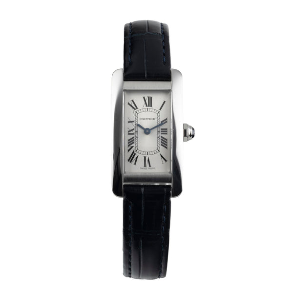 Cartier Tank Américaine acero cuarzo reloj para damas  WSTA0016 LP: 4300EUR  [2500094]