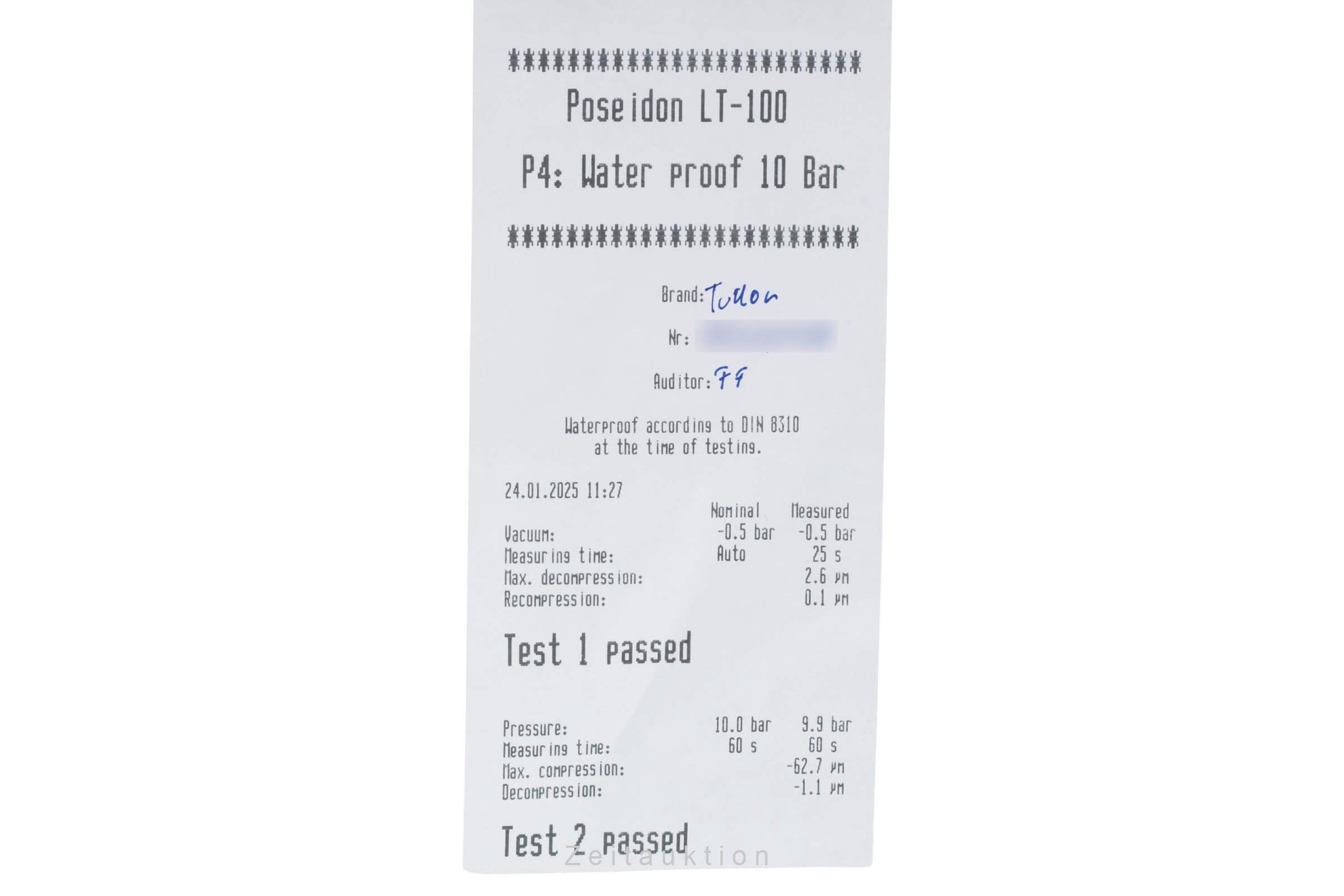 Tudor Prince Date Chronograph Blue Stahl Automatik Herrenuhr Ref. 79280  [2500107]