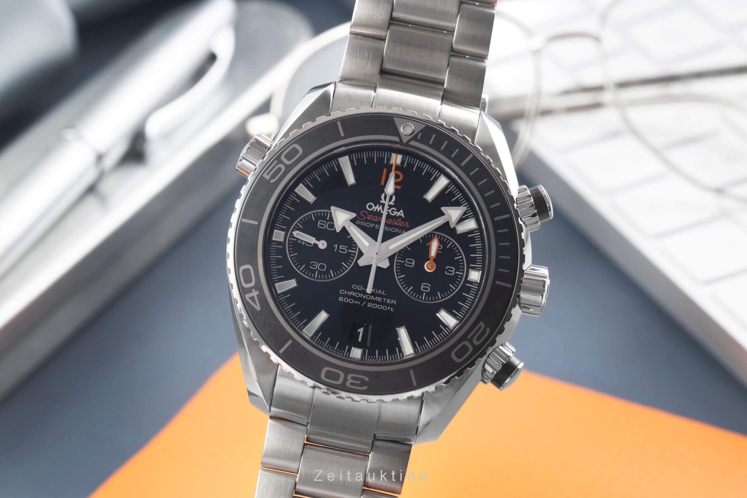 Omega Seamaster chronograph steel automatic men's watch 232.30.46.51.01.003 LP: 9900EUR  [2500112]