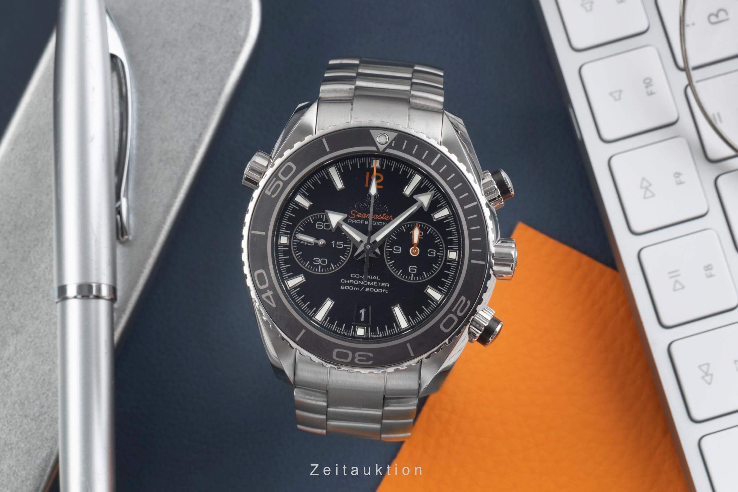 Omega Seamaster chronograph steel automatic men's watch 232.30.46.51.01.003 LP: 9900EUR  [2500112]