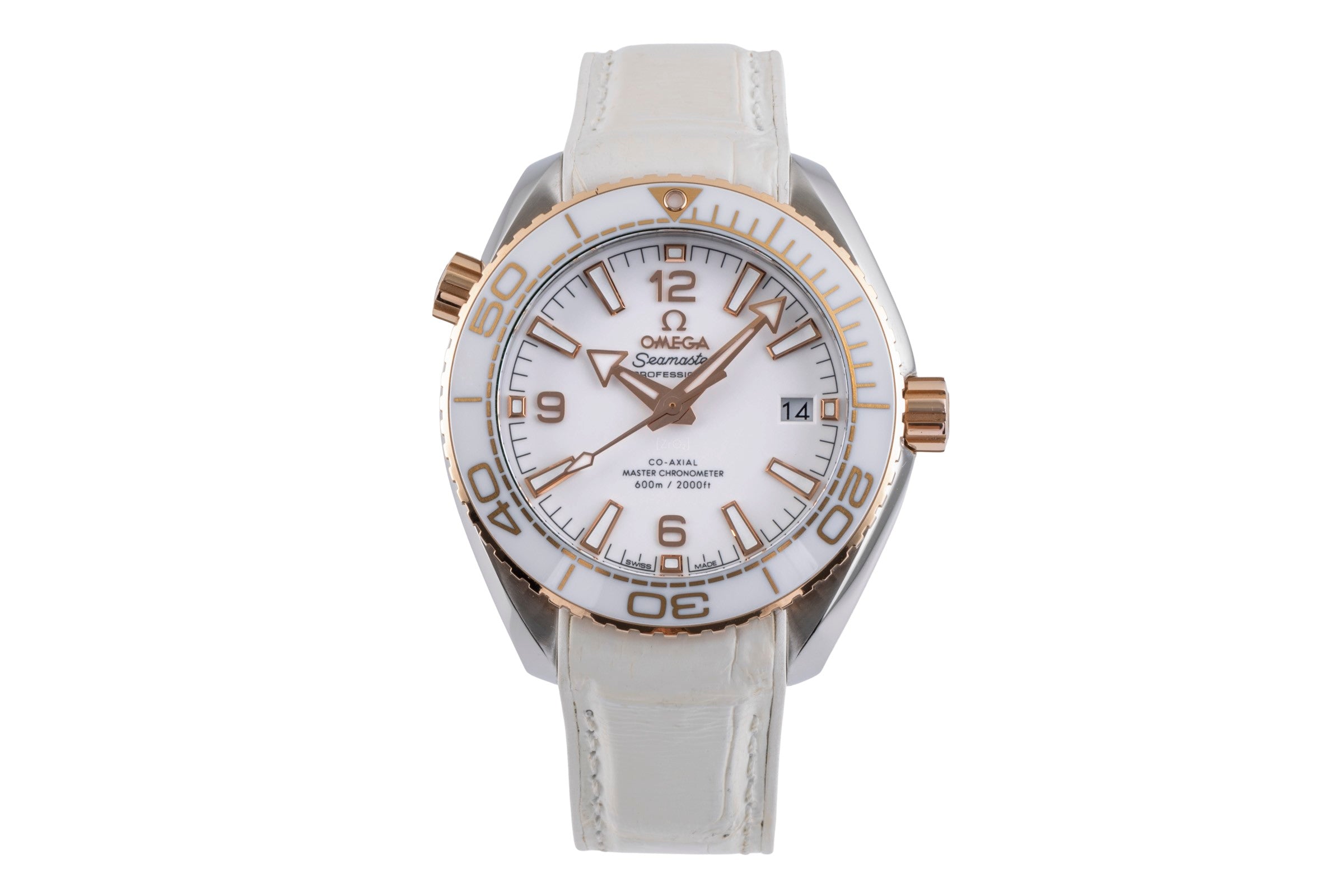 Omega Seamaster steel / gold automatic men's watch 215.23.40.20.04.001  [2500133]