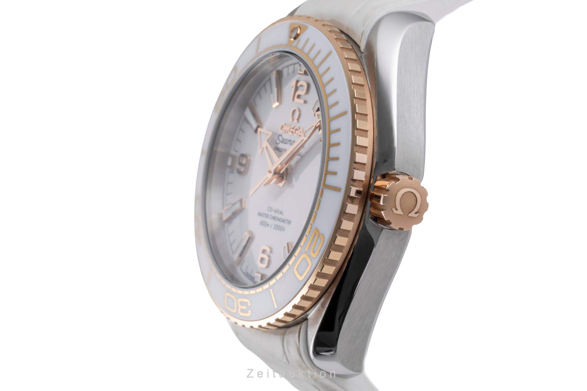 Omega Seamaster Planet Ocean 600M Stahl / Gold Ref. 215.23.40.20.04.001 B&P [2500133]