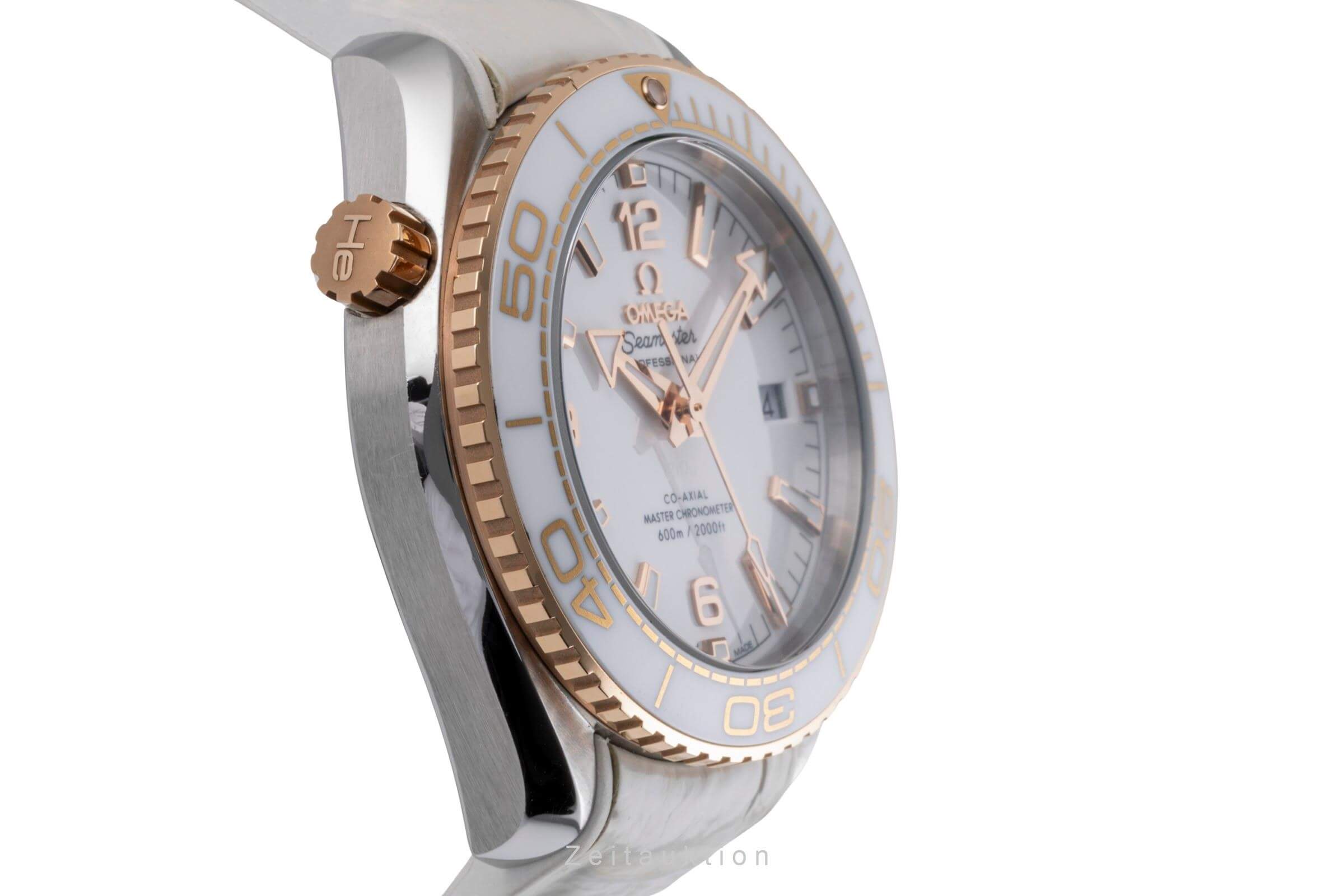 Omega Seamaster Planet Ocean 600M Stahl / Gold Ref. 215.23.40.20.04.001 B&P [2500133]