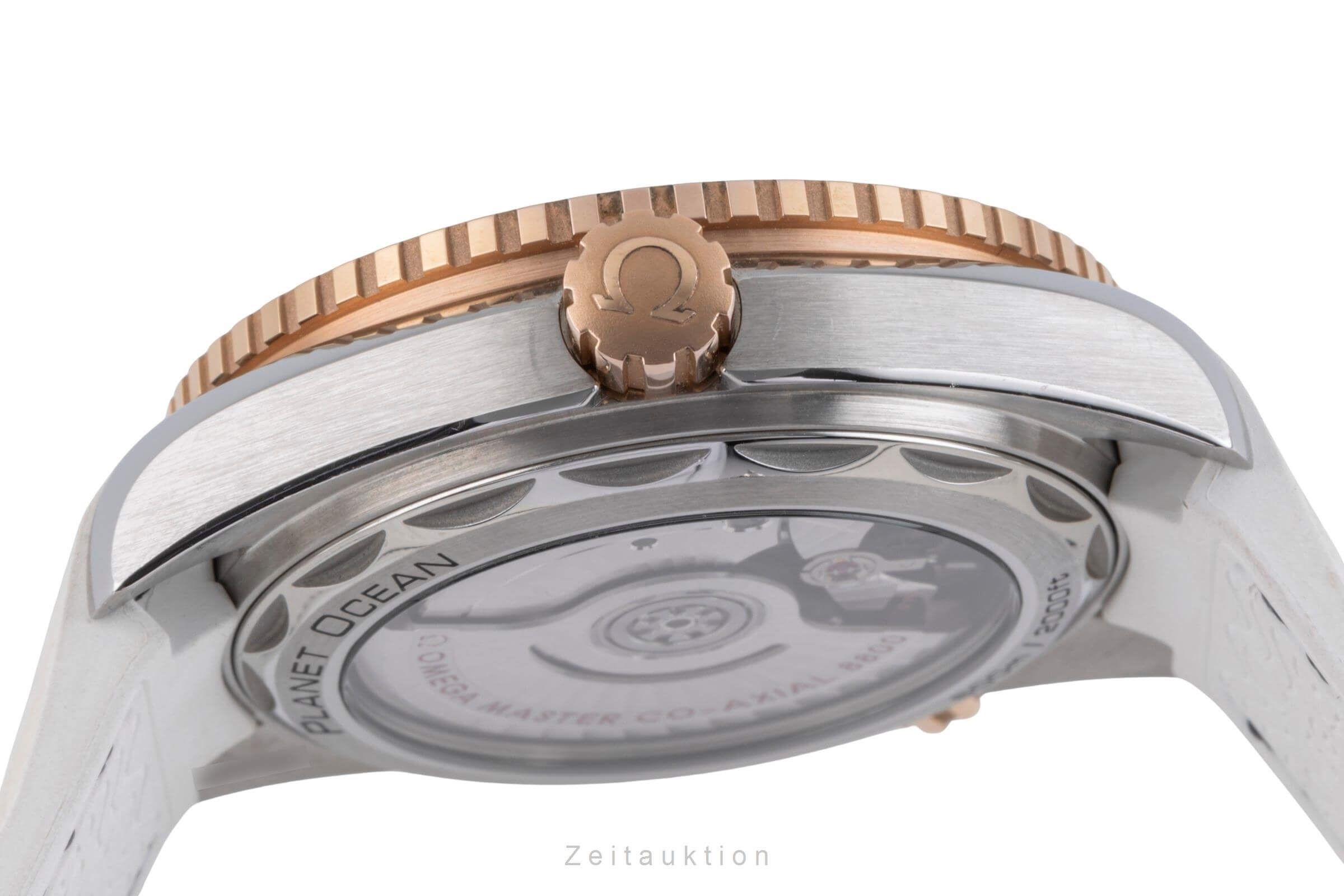 Omega Seamaster Planet Ocean 600M Stahl / Gold Ref. 215.23.40.20.04.001 B&P [2500133]