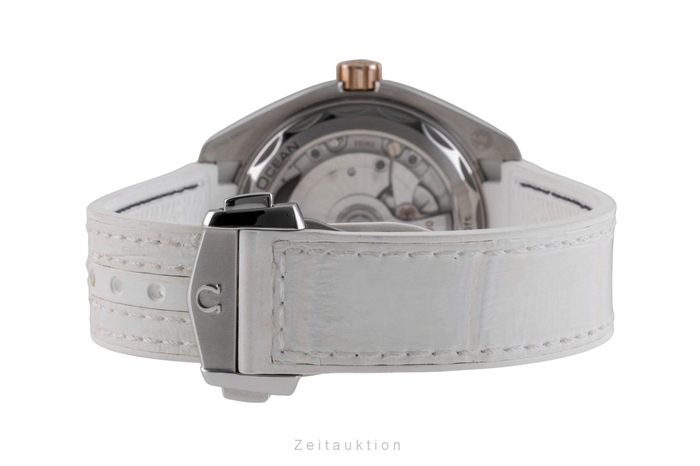 Omega Seamaster Planet Ocean 600M Stahl / Gold Ref. 215.23.40.20.04.001 B&P [2500133]