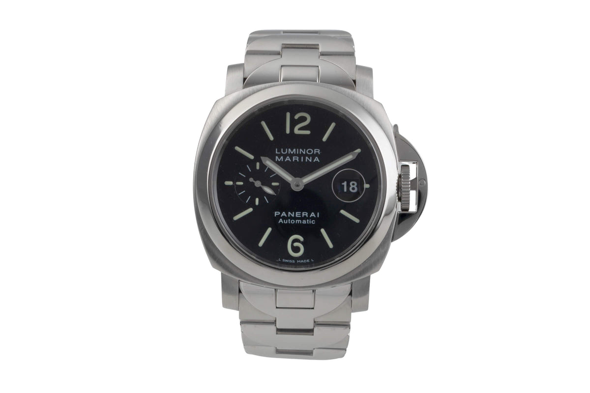 Panerai Luminor Marina acier automatique montre pour hommes PAM00050   [2500137]