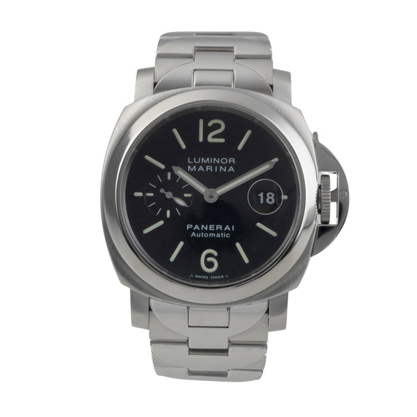 Panerai Luminor Marina acier automatique montre pour hommes PAM00050   [2500137]