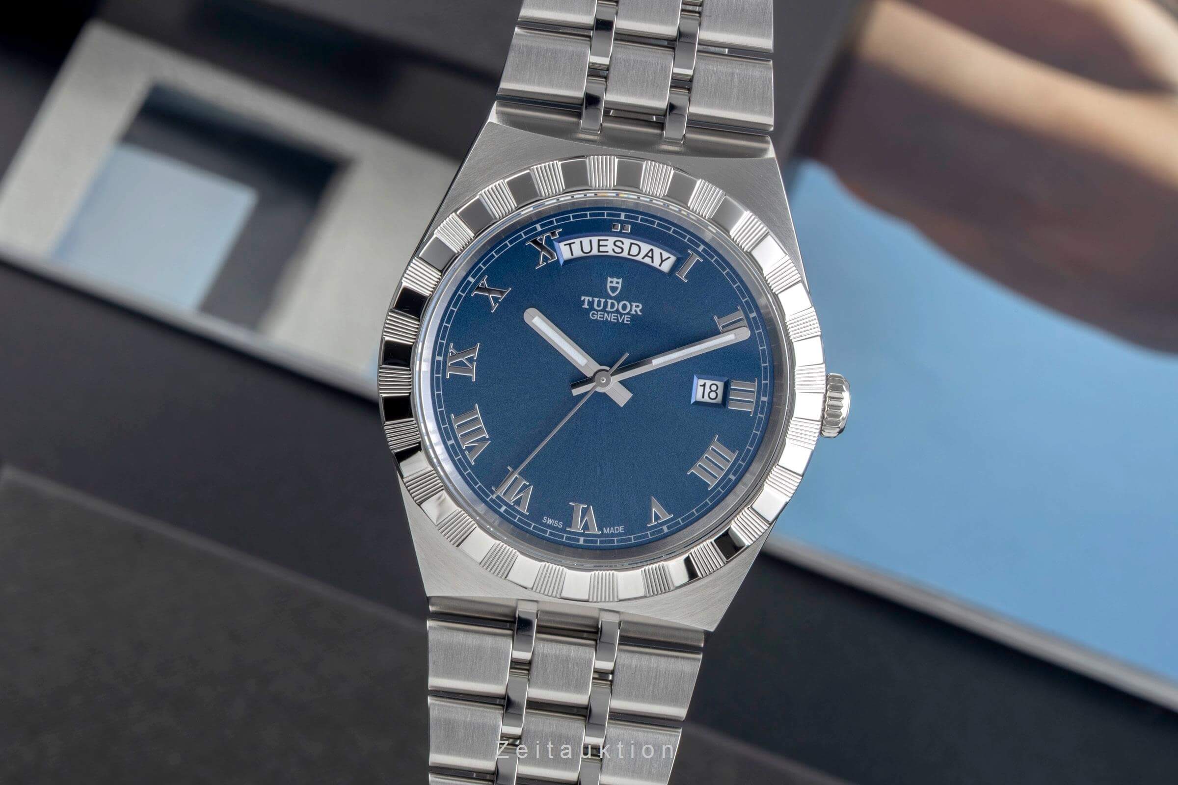 Tudor Royal acero automático reloj para caballeros 28600-0005 LP: 2700EUR  [2500150]