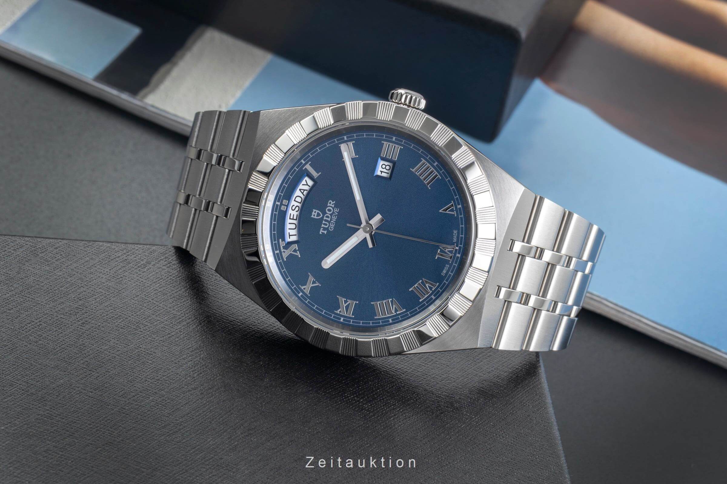 Tudor Royal acero automático reloj para caballeros 28600-0005 LP: 2700EUR  [2500150]