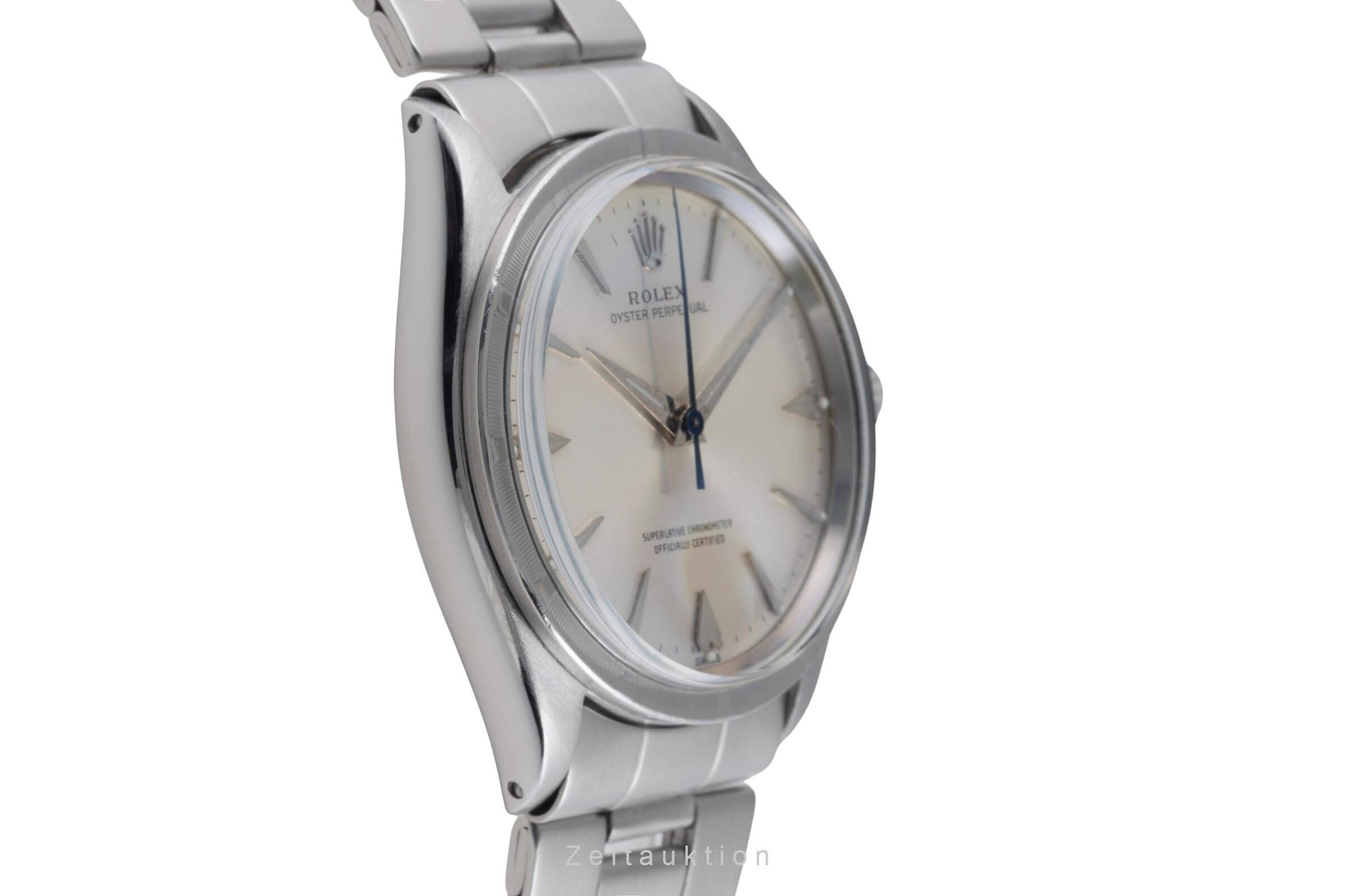 Rolex Oyster Perpetual acier automatique montre pour hommes 1007 Vintage  [2500156]